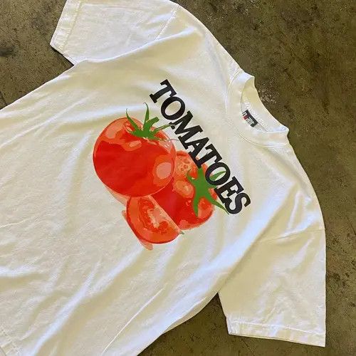 Other Tomato pattern retro casual all-match tee Size US M / EU 48-50 / 2 - 5 Thumbnail