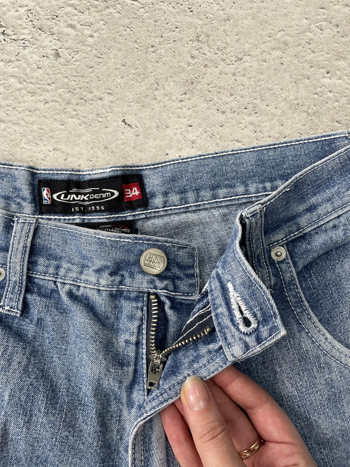 NBA Rare Lebron james rap wide denim shorts NBA Cavaliers Size US 34 / EU 50 - 4 Thumbnail