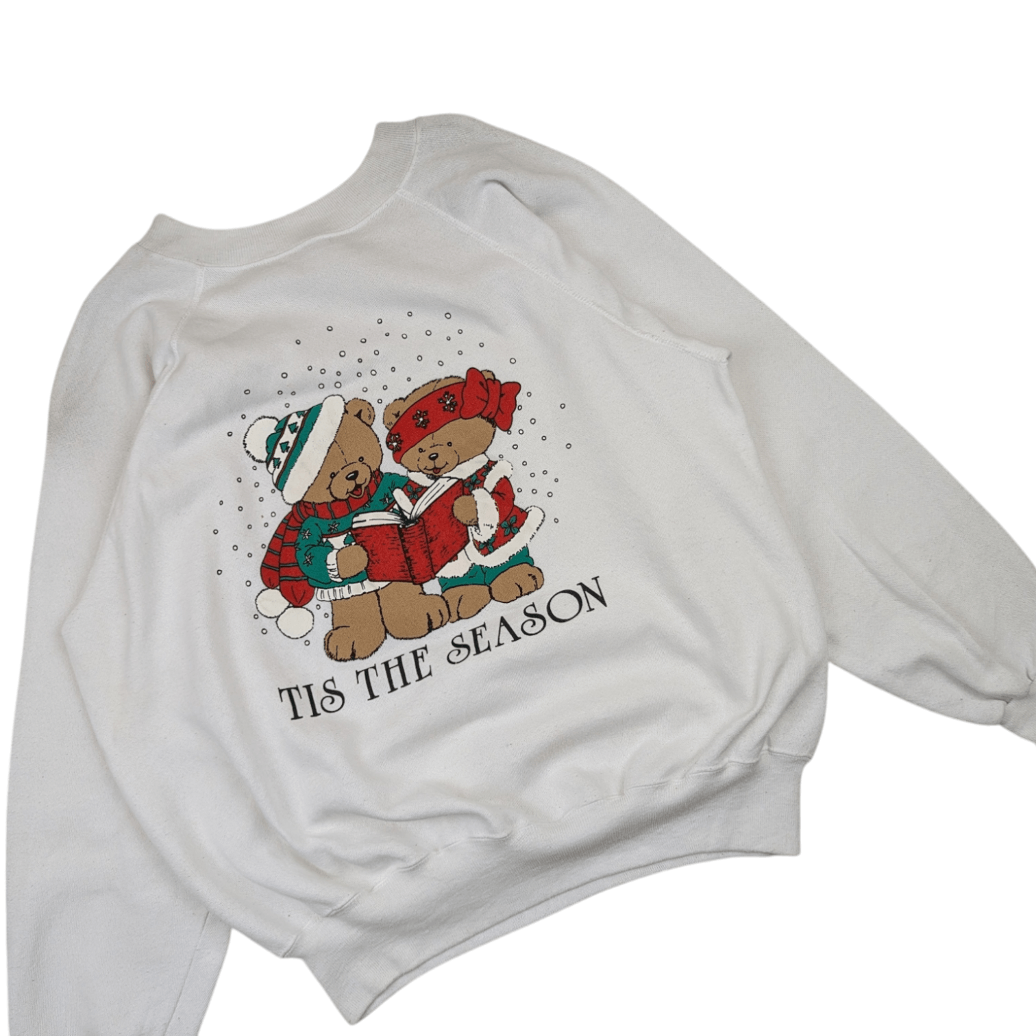 Vintage Vintage BEAR Holiday Season Christmas New Year Eve Jumper Size US L / EU 52-54 / 3 - 3 Thumbnail
