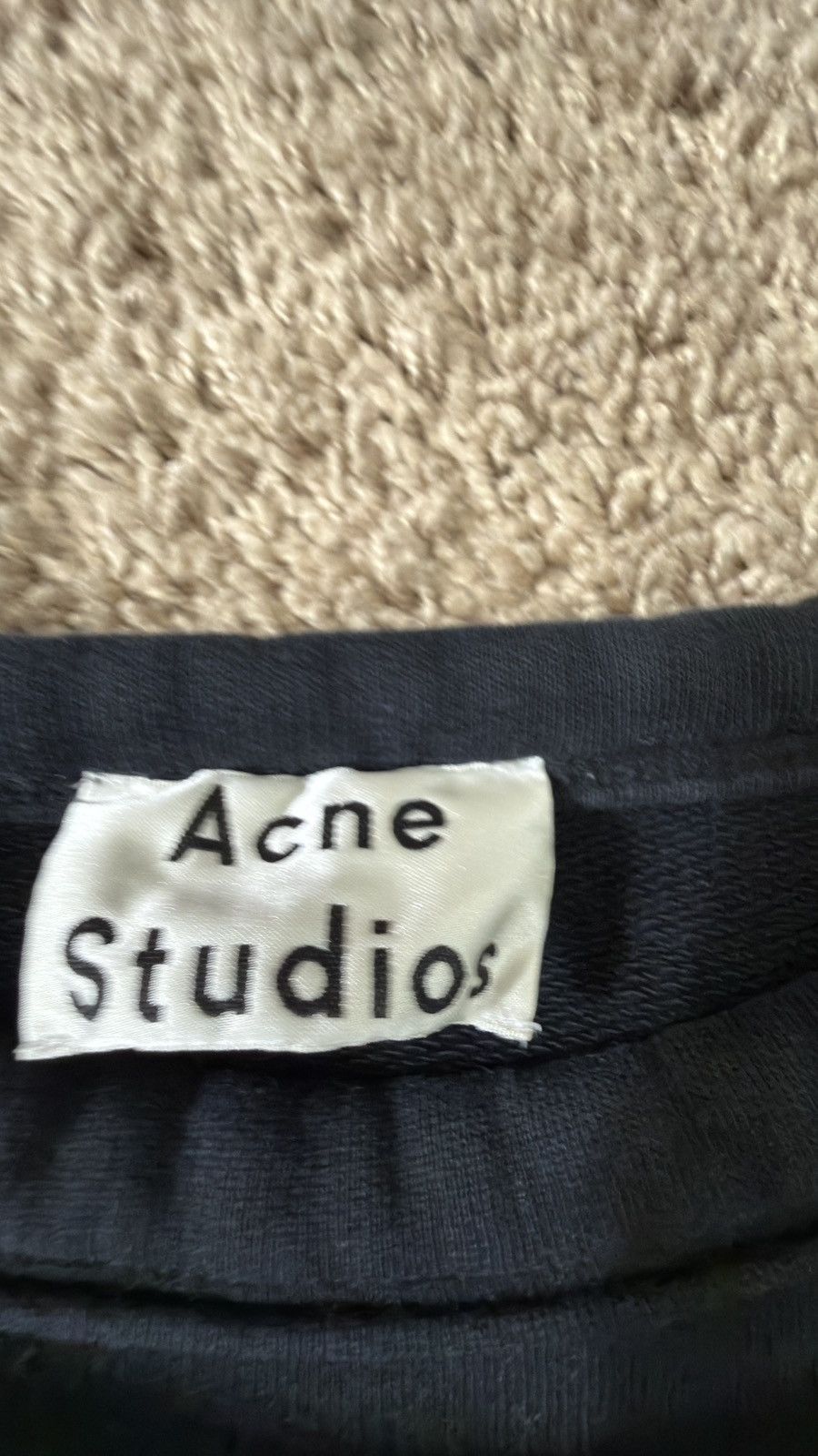 Acne Studios Flames CAW17 Cherry Ice Cube Sweatshirt Size US XS / EU 42 / 0 - 4 Thumbnail