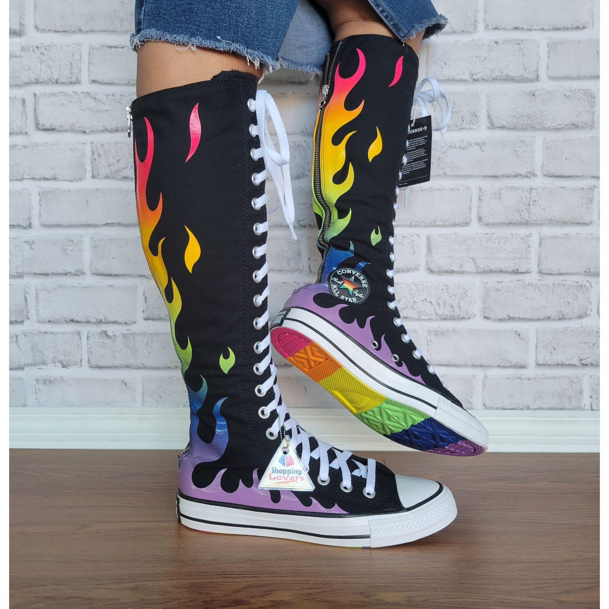 ⭐Converse Chuck Taylor All Star XXHi Pride 6 Womens Shoes Sn