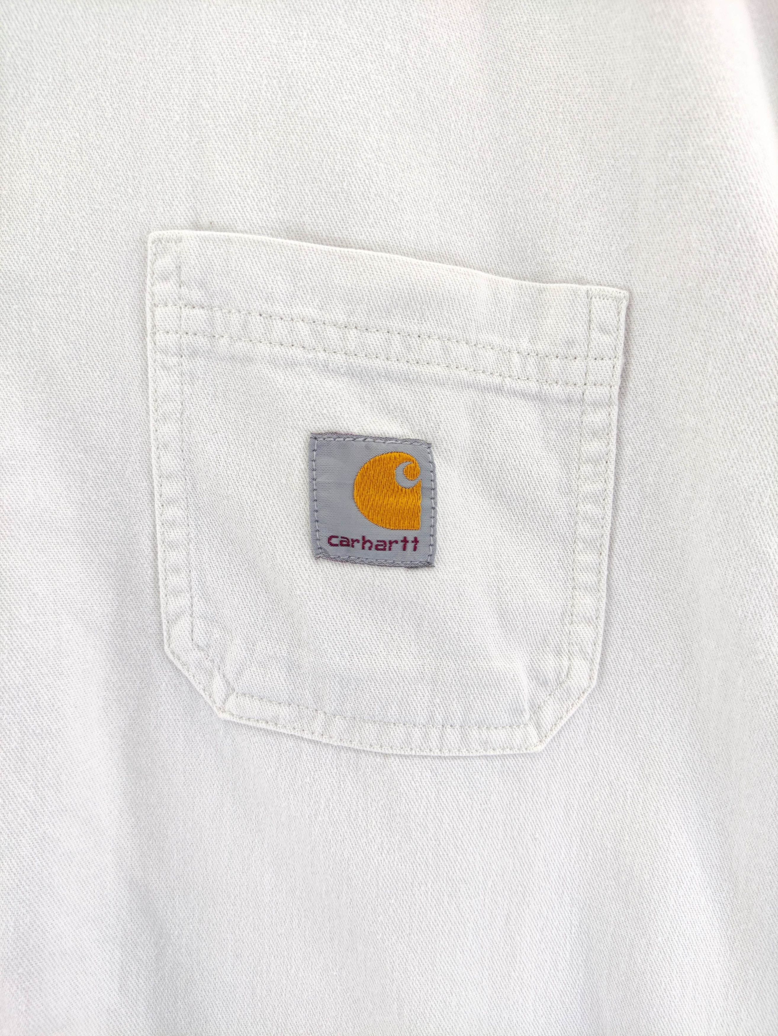 Carhartt Vintage Carhartt Shirt Button Up Single Poket Size US XL / EU 56 / 4 - 2 Thumbnail