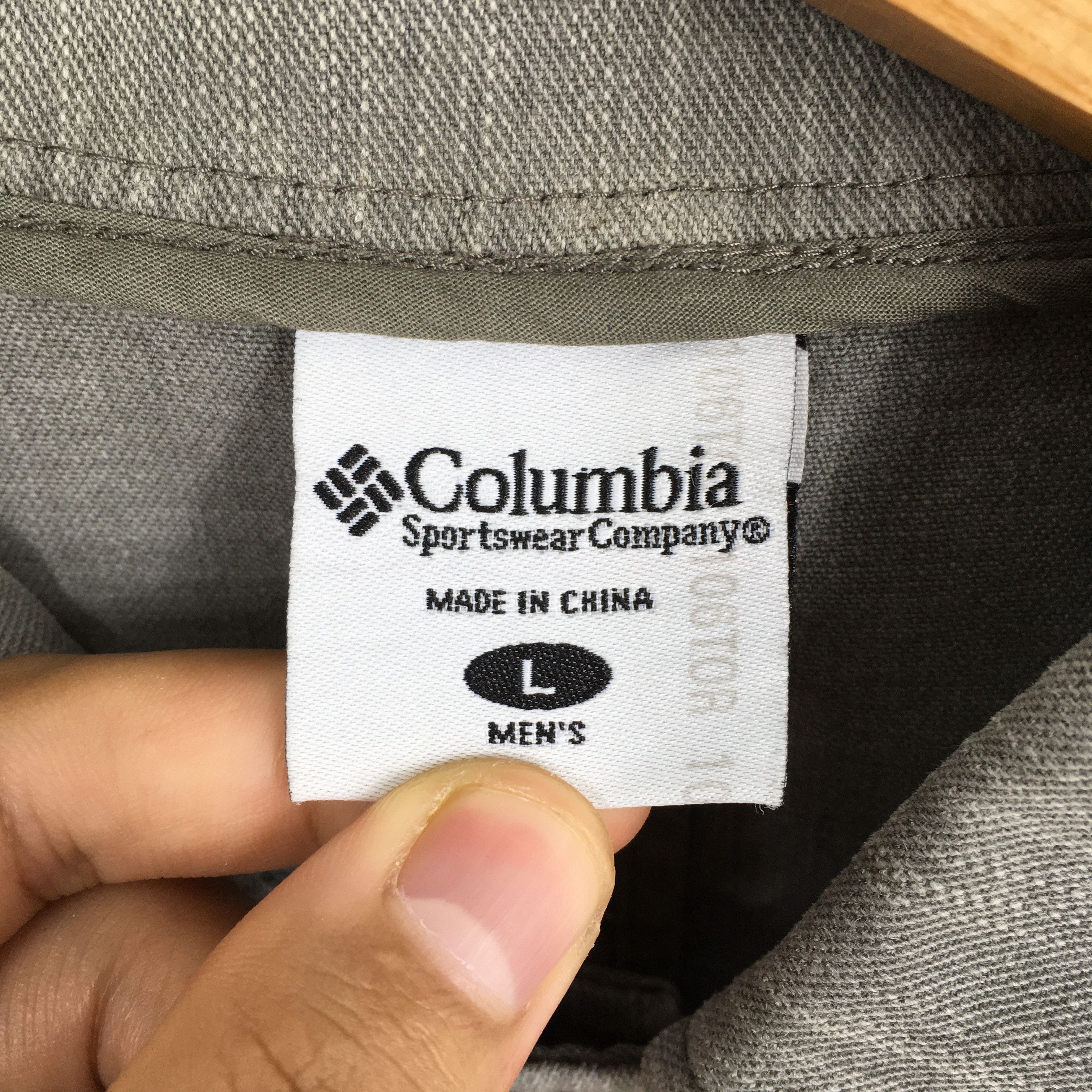 Columbia Vintage Columbia Gray Workwear Denim Jacket Large Size US L / EU 52-54 / 3 - 5 Thumbnail