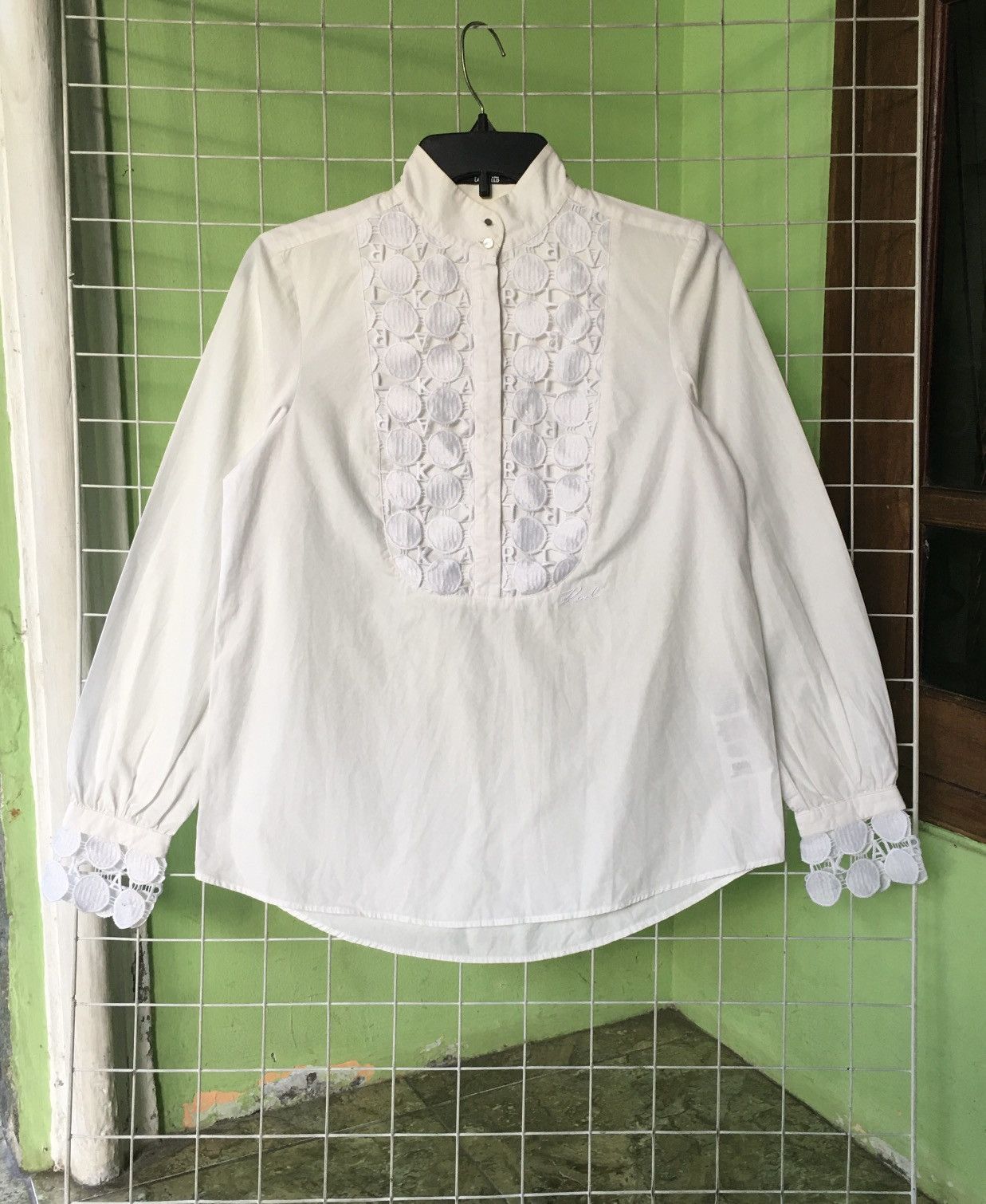 Karl Lagerfeld Karl Lagerfeld Button Shirt Size S / US 4 / IT 40 - 1 Thumbnail
