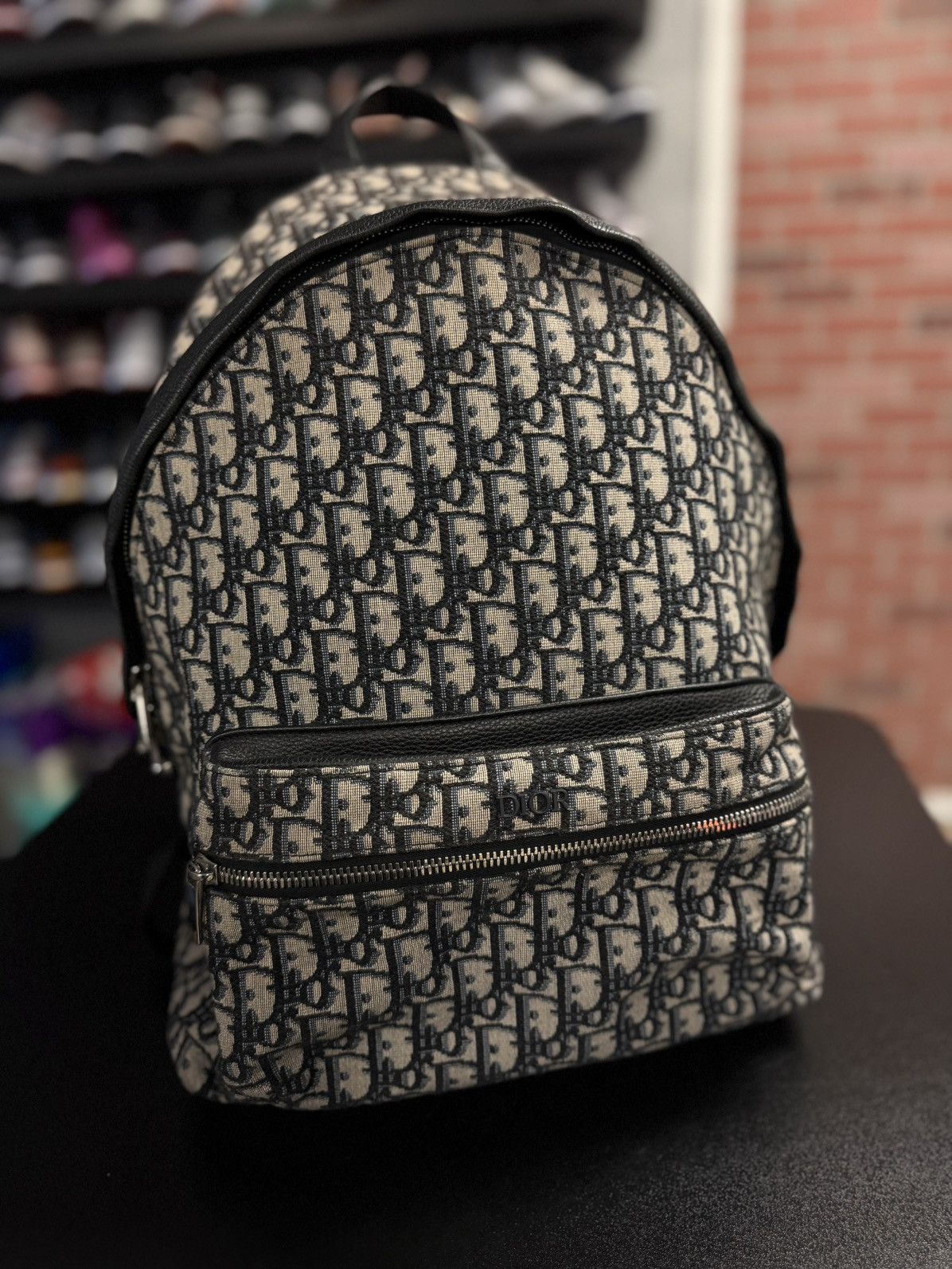 Dior Dior Oblique Pattern Backpack 100% Authentic 🧼 Size ONE SIZE - 1 Thumbnail
