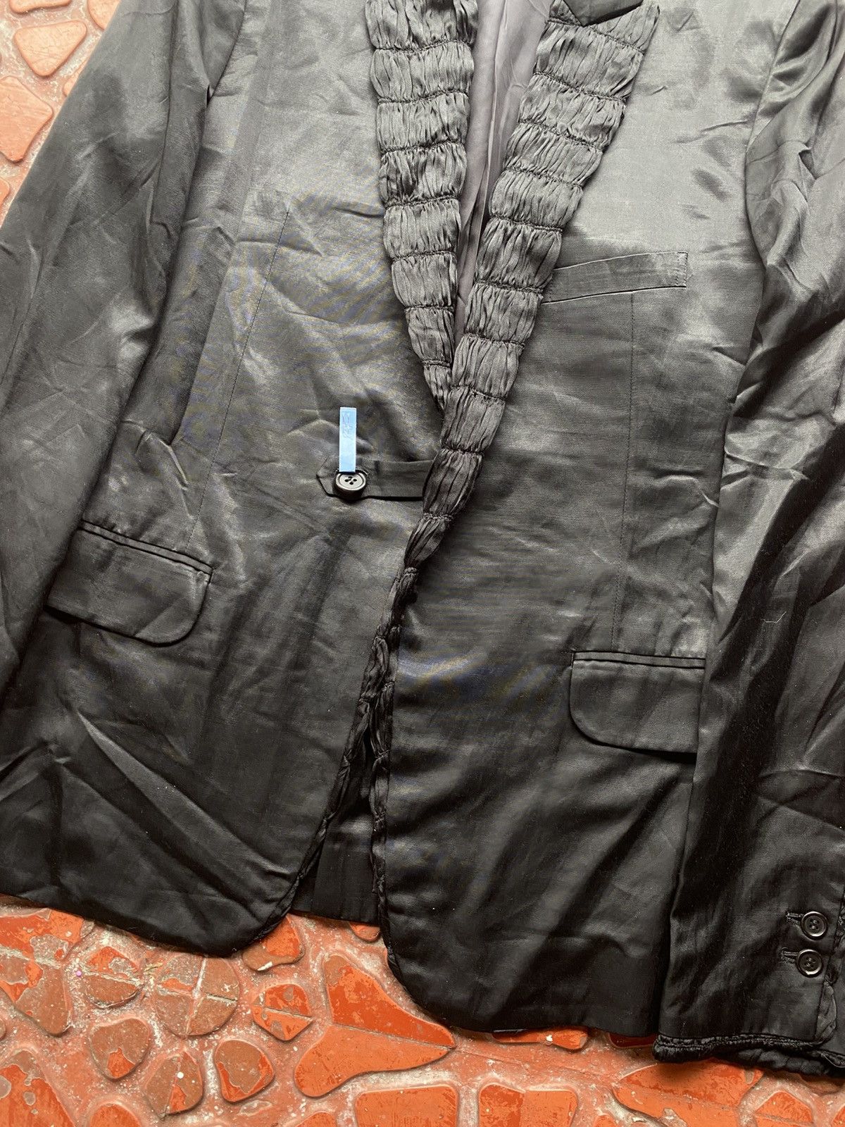 Undercover UNDERCOVERISM FOR REBELS 2010/RUFFLE SINGLE BREASTED BLAZER Size M / US 6-8 / IT 42-44 - 6 Thumbnail