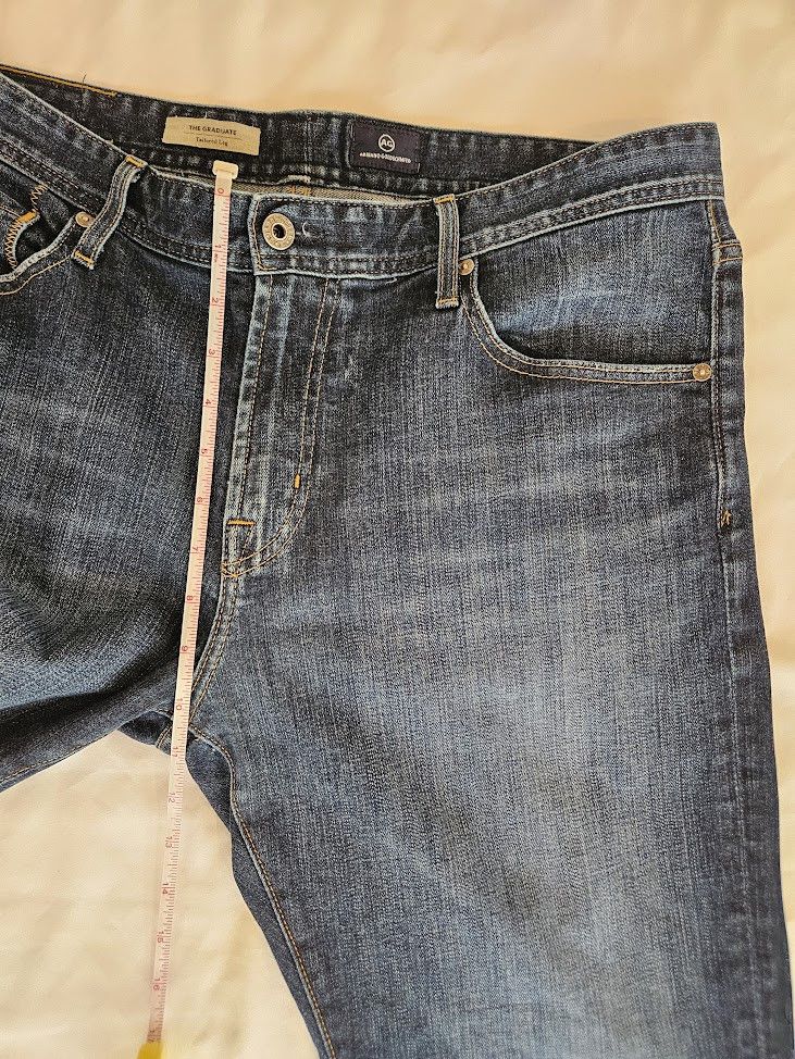 AG Adriano Goldschmied AG Adriano Goldschmied “The Graduate” Men’s Jeans 36x34 Size US 36 / EU 52 - 5 Thumbnail