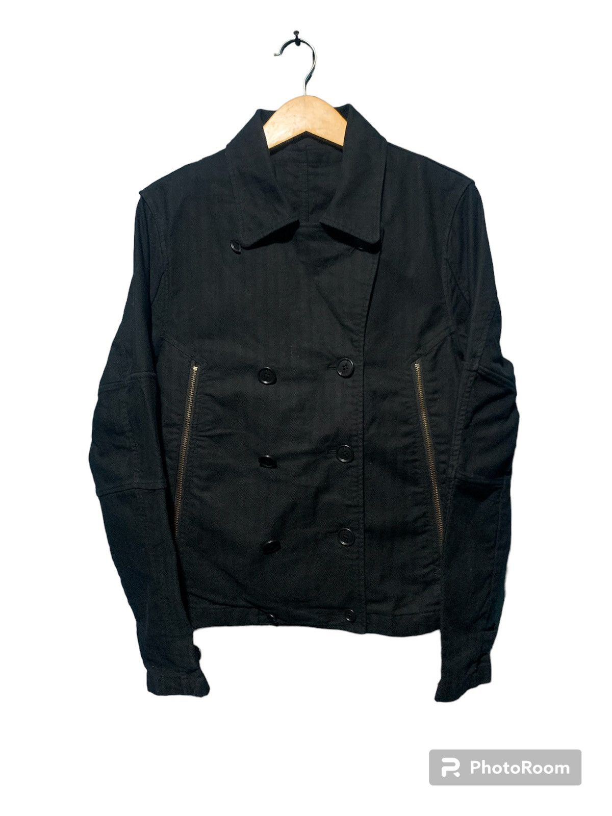 PPFM PPFM double breasted removable velvet vest jacket Size US M / EU 48-50 / 2 - 2 Thumbnail
