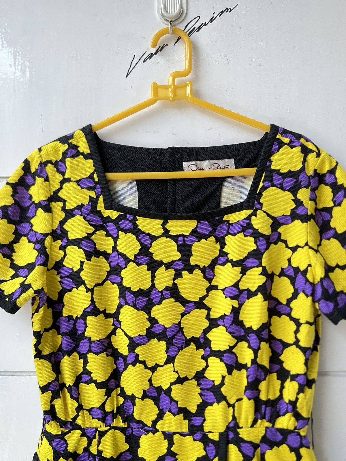 Oscar De La Renta OSCAR DE LA RENTA Flower Motive Dress Size XS / US 0-2 / IT 36-38 - 3 Thumbnail