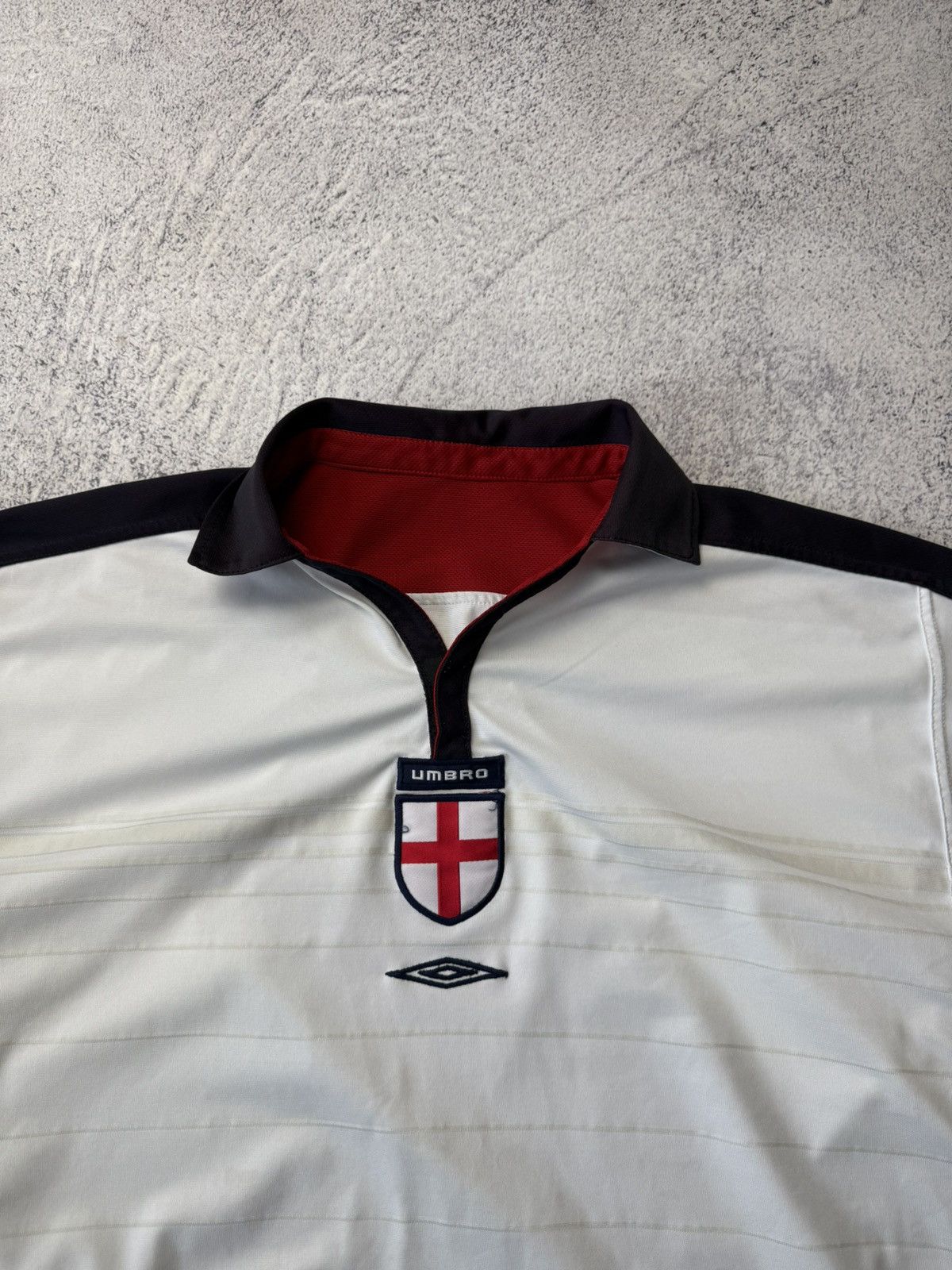 Umbro England reversible football shirt 2002 World Cup Umbro Size US L / EU 52-54 / 3 - 21 Thumbnail