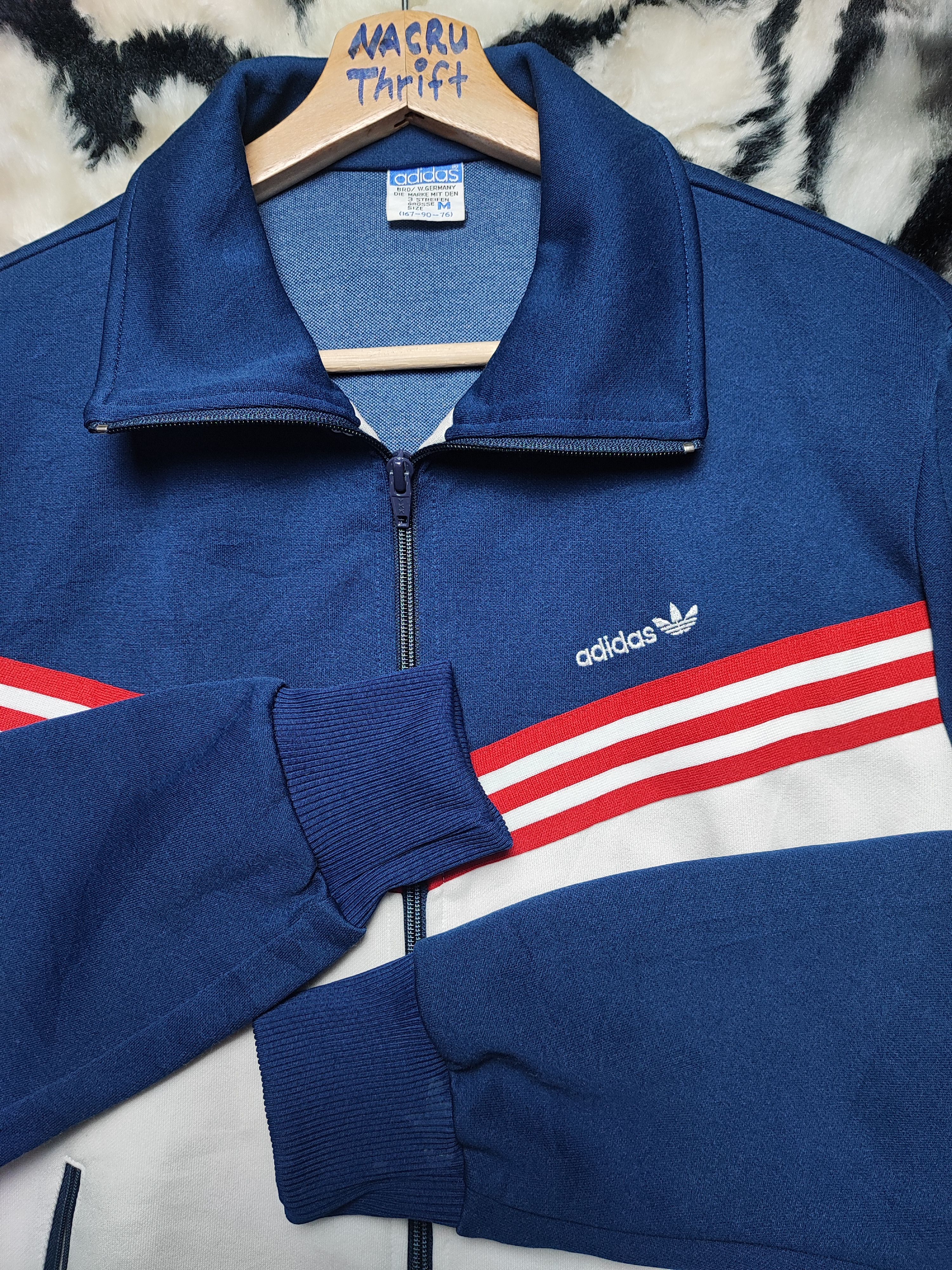 Adidas Adidas Vintage Track Top Jacket Sportswear Size US M / EU 48-50 / 2 - 10 Thumbnail