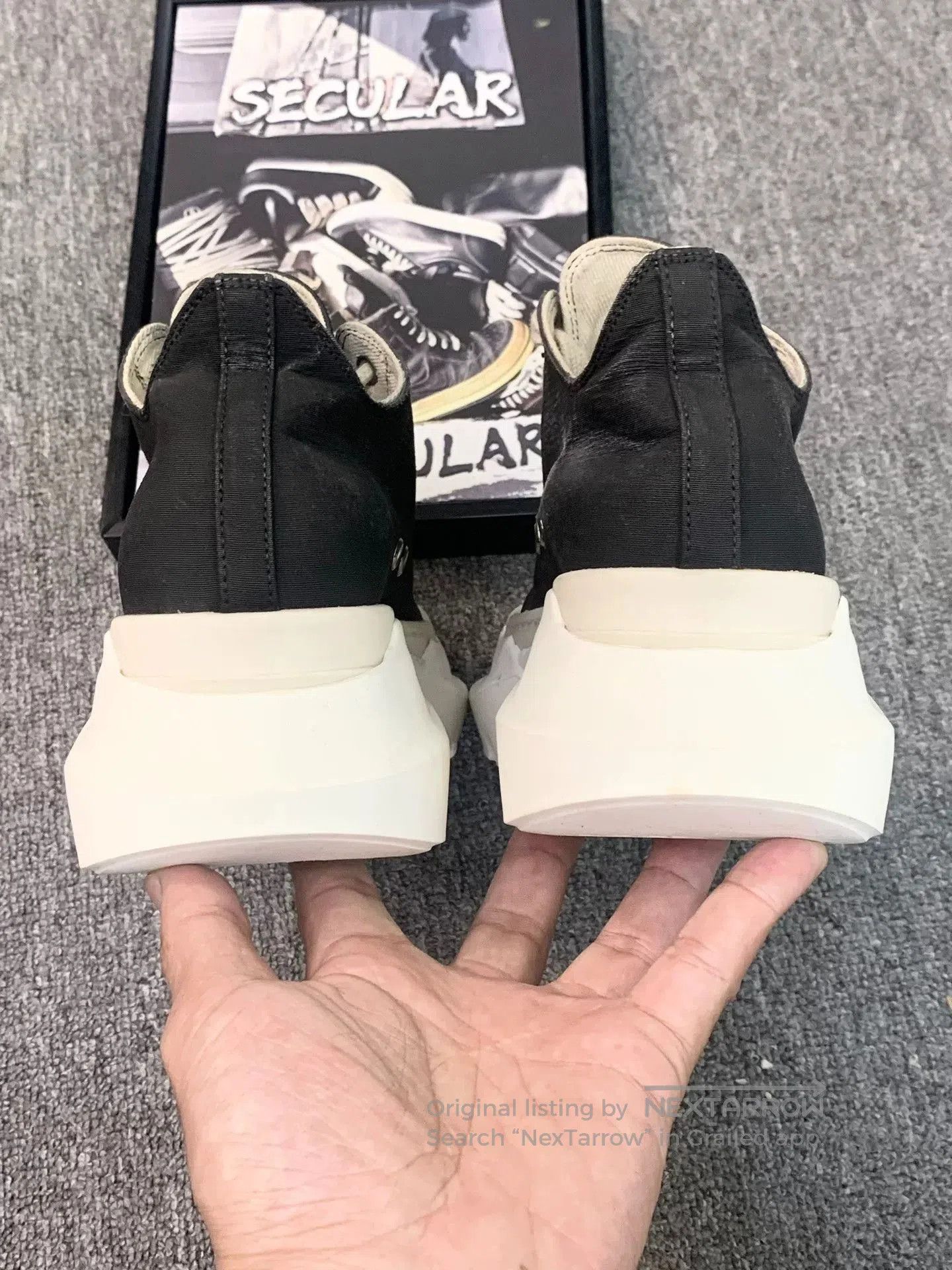 Rick Owens Rick Owens Thick Sole Low. Size US 5 / IT 35 - 7 Thumbnail