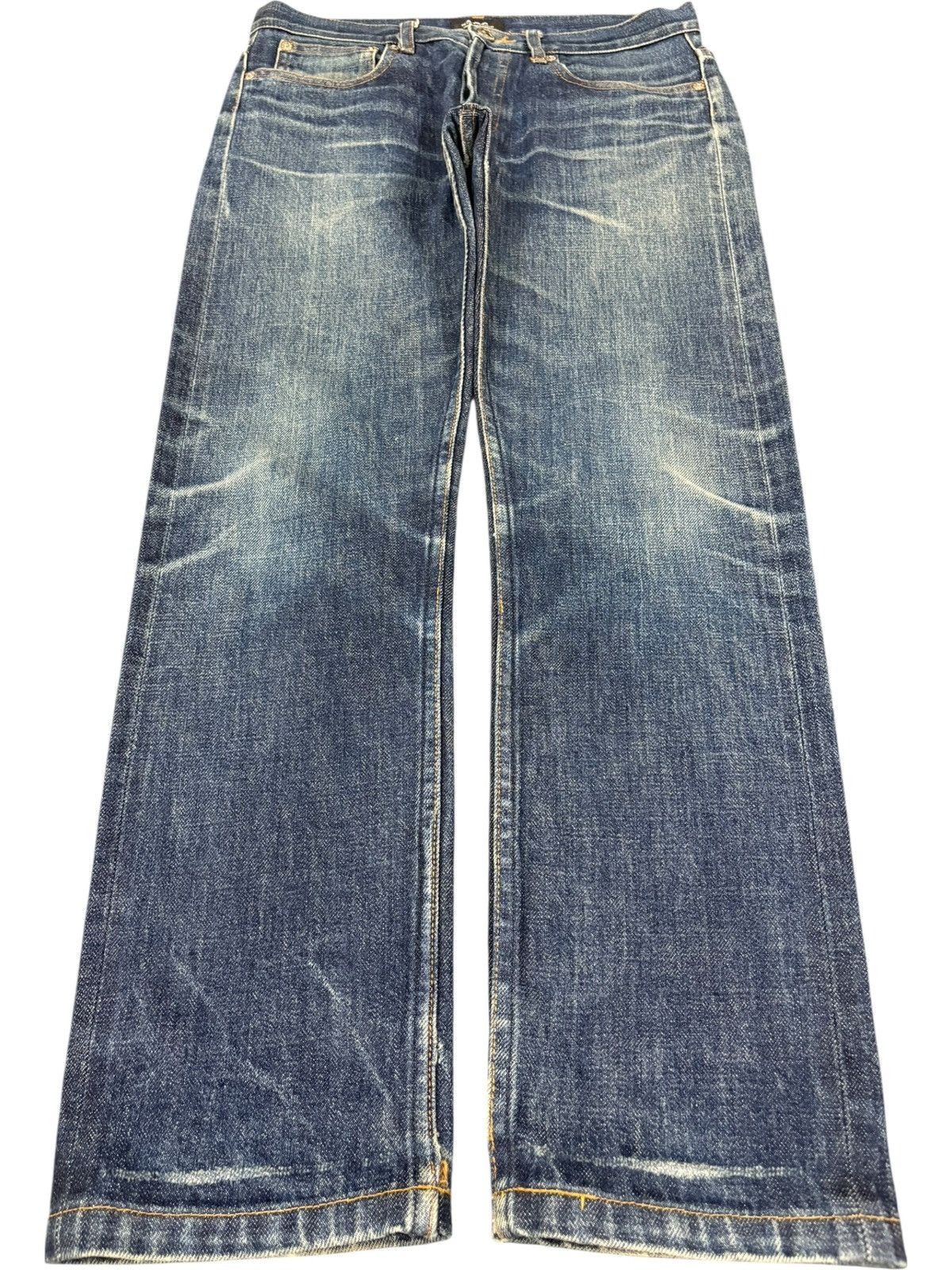 A.P.C. Vintage APC Petit New Standard Selvedge Jeans Size US 30 / EU 46 - 2 Thumbnail