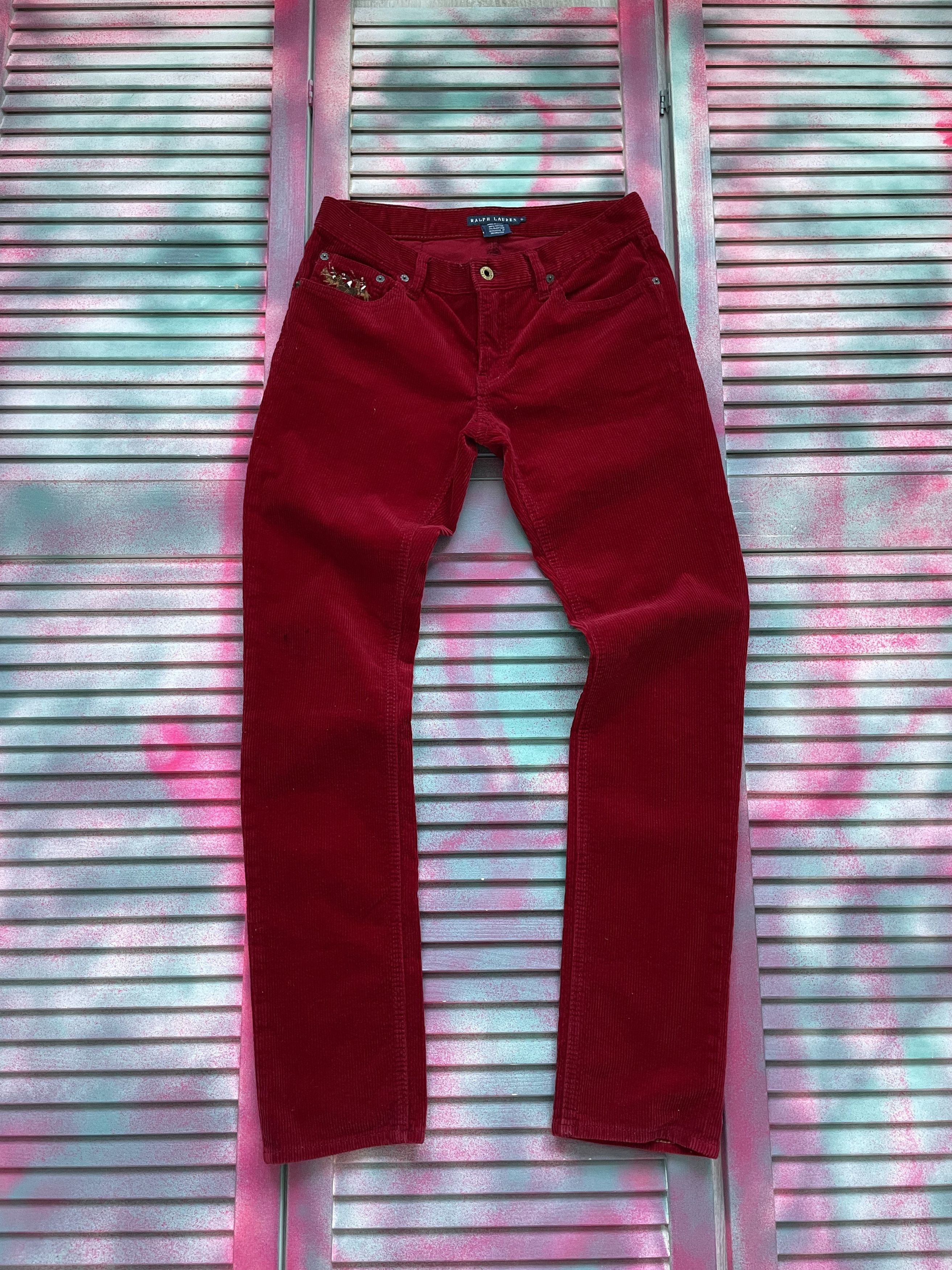 Polo Ralph Lauren Vintage Polo Ralph Lauren Corduroy Women's Pants Size 32" / US 10 / IT 46 - 6 Thumbnail