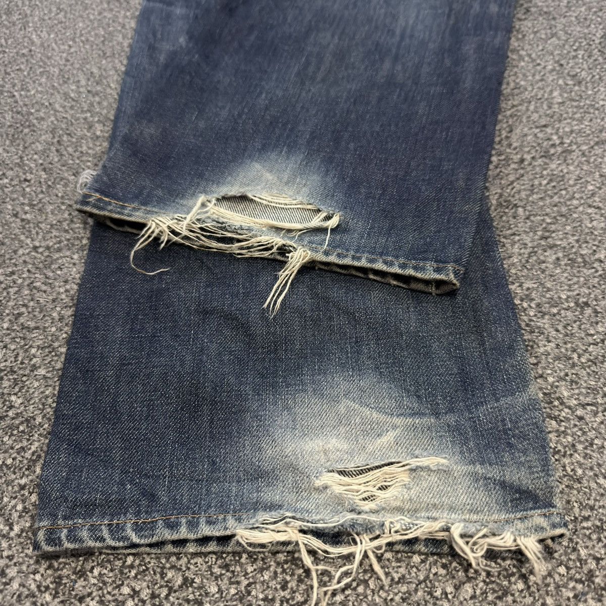 Edwin 🇯🇵 Vintage 90s Edwin 503 Japanese Whisker Denim W30 Size US 30 / EU 46 - 10 Thumbnail