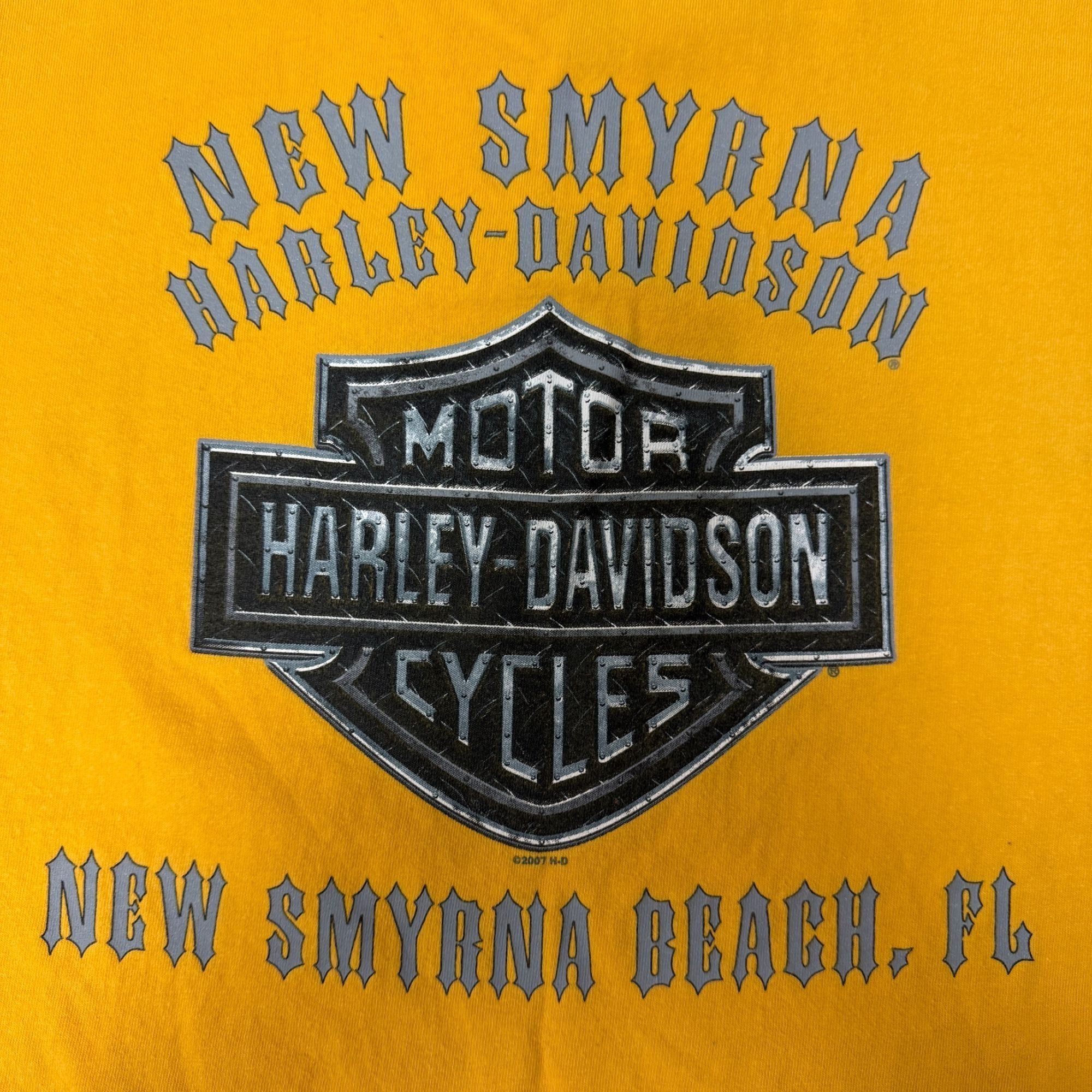 Harley Davidson Harley Davidson SPELLOUT Front Back Florida Biker T Shirt L Size US L / EU 52-54 / 3 - 7 Thumbnail