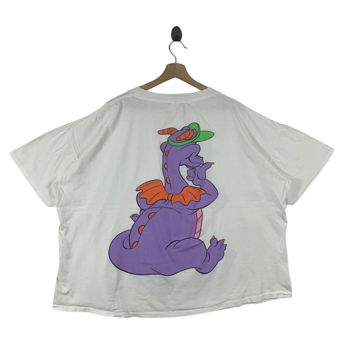 Cartoon Network × Disney × Vintage Vintage 90s Disney PIGMENT DRAGON epcot mirror print tee Size US XXL / EU 58 / 5 - 4 Thumbnail