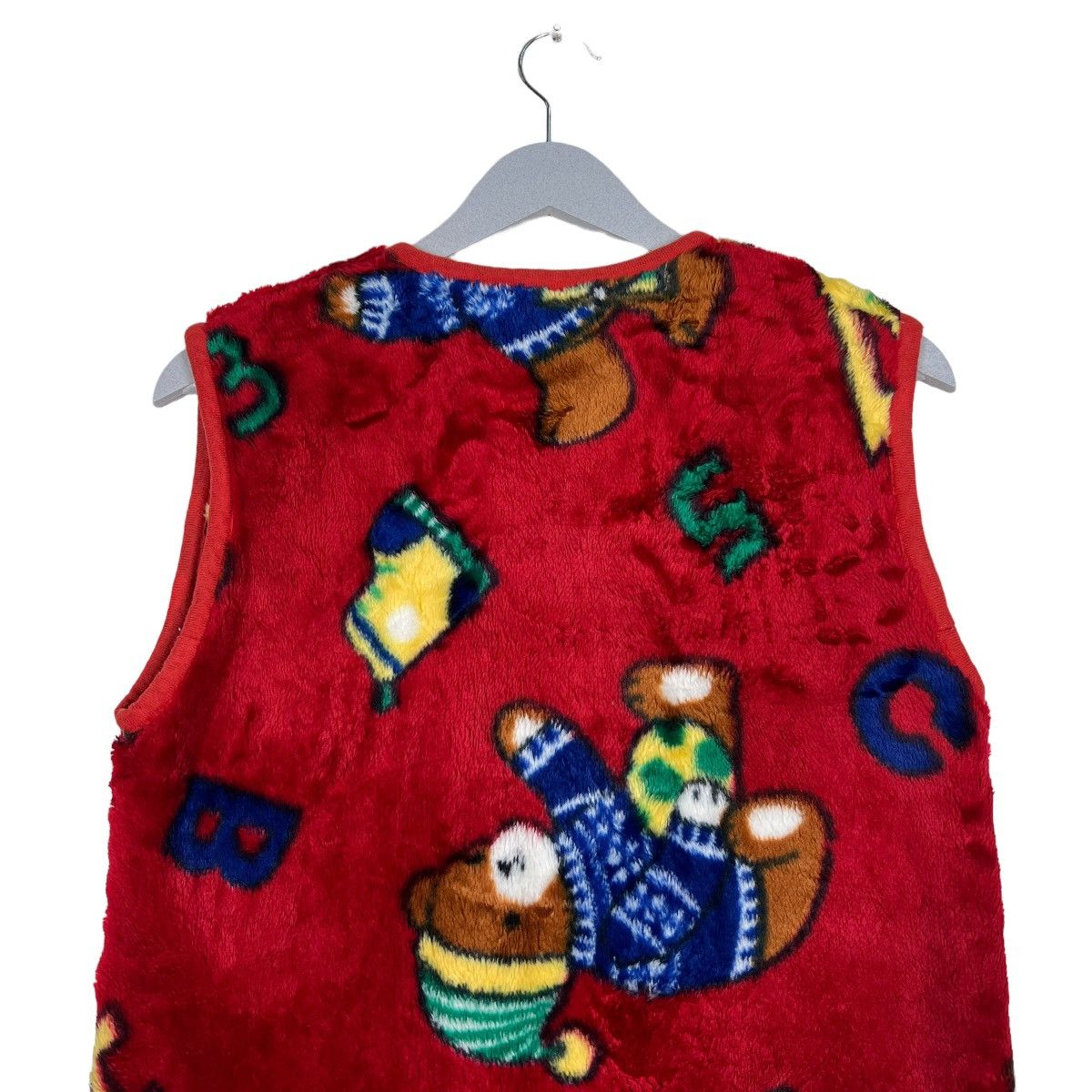 Japanese Brand 🔥 BEAR DEEP PILE FLEECE TANK TOP JACKET Size US M / EU 48-50 / 2 - 9 Thumbnail