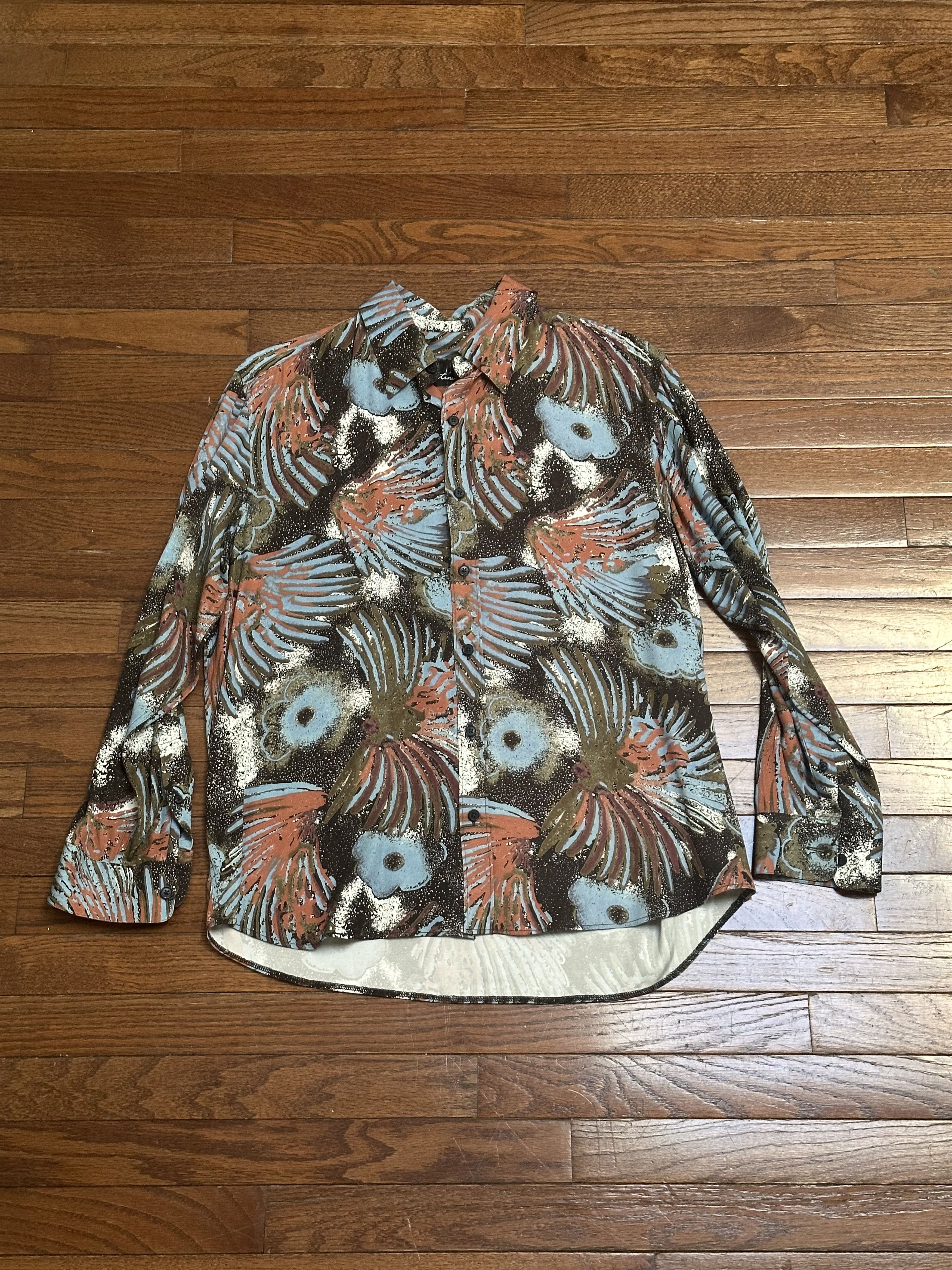 Martine Rose Martine Rose Floral Button Up Size US S / EU 44-46 / 1 - 1 Thumbnail