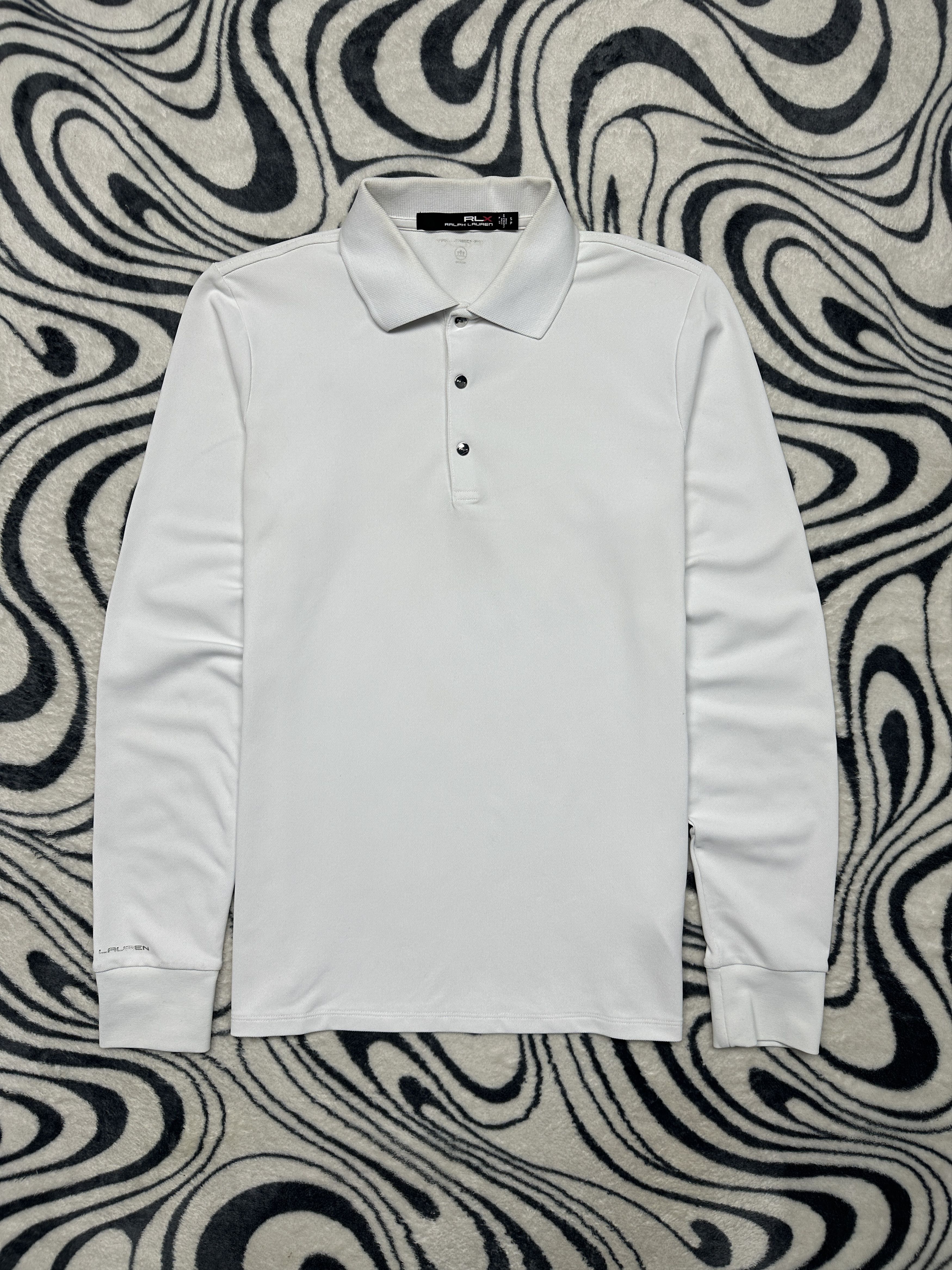 Polo Ralph Lauren Polo Ralph Lauren Rlx Mens Long Sleeve Polo Shirt Y2K Size US S / EU 44-46 / 1 - 1 Thumbnail