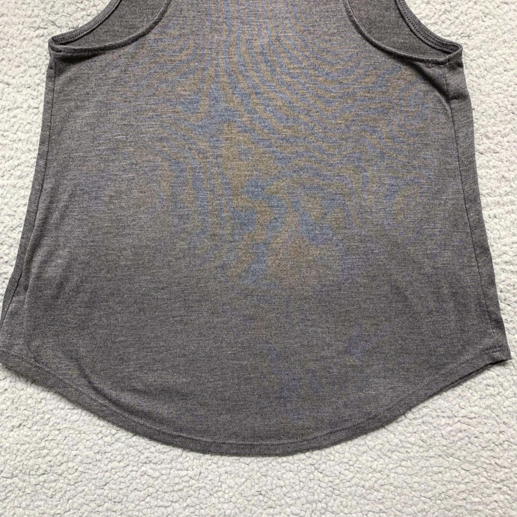 Pinko Mudd Womens Tank Top Gray Pink Feather Graphics Size XXS Size XXS / US 00 / IT 34 - 6 Thumbnail