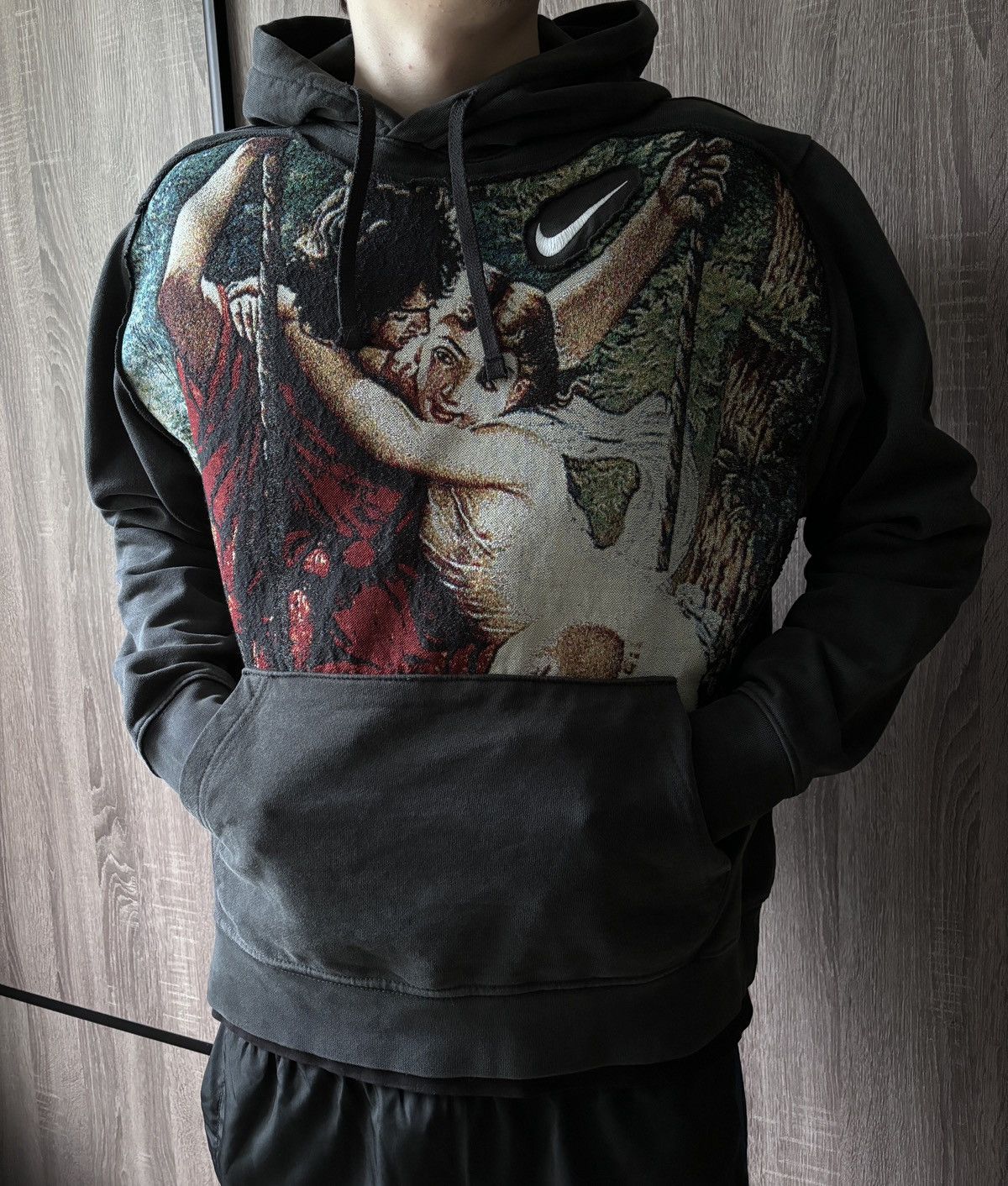 Nike Nike reworked summer vibe junya watanabe Style grey hoodie Size US L / EU 52-54 / 3 - 1 Thumbnail