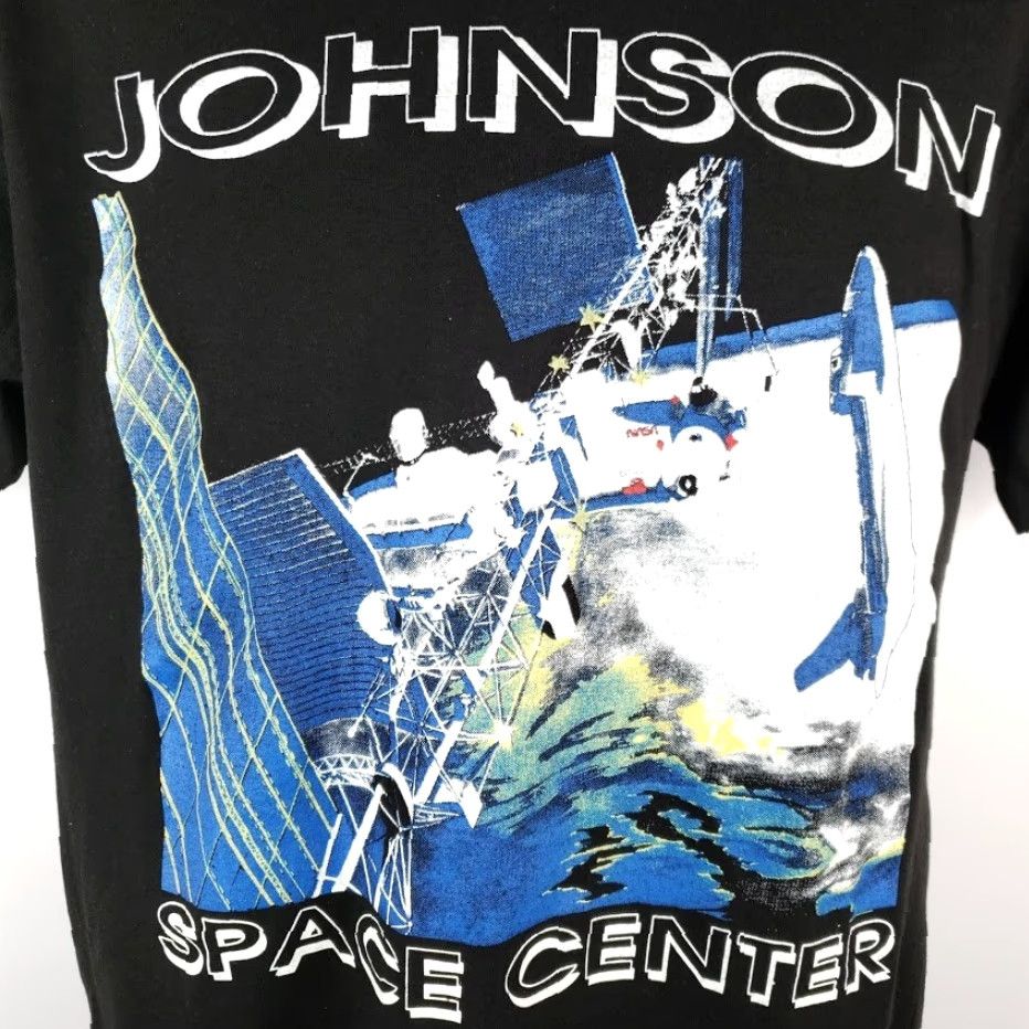 NASA VINTAGE NASA Johnson Space Center T Shirt Mens Size Medium 80s 90s Made In USA Size US M / EU 48-50 / 2 - 3 Thumbnail