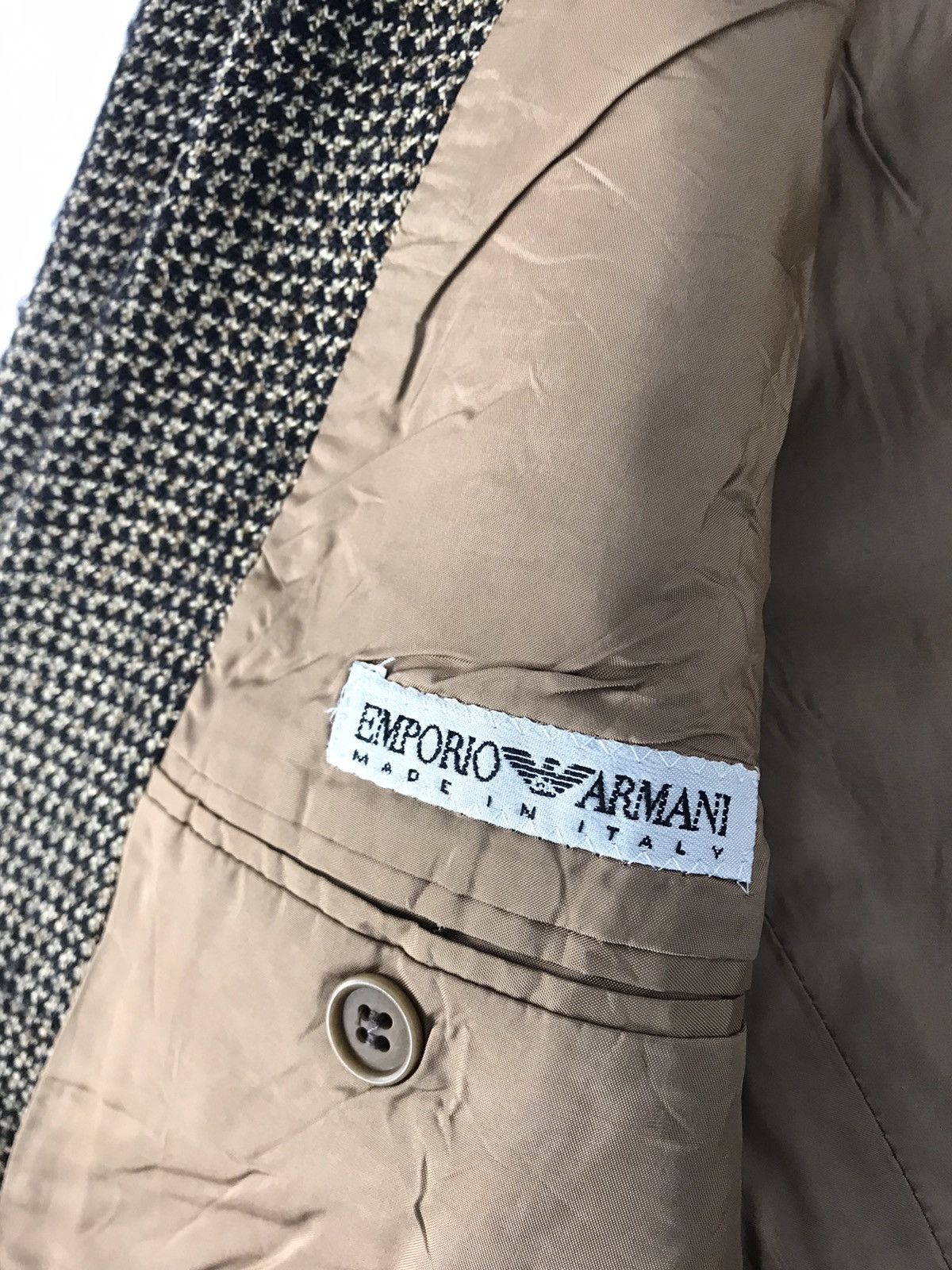 Emporio Armani Emporio Armani Made In Italy Blazer Coat Jacket Design Size US M / EU 48-50 / 2 - 6 Thumbnail