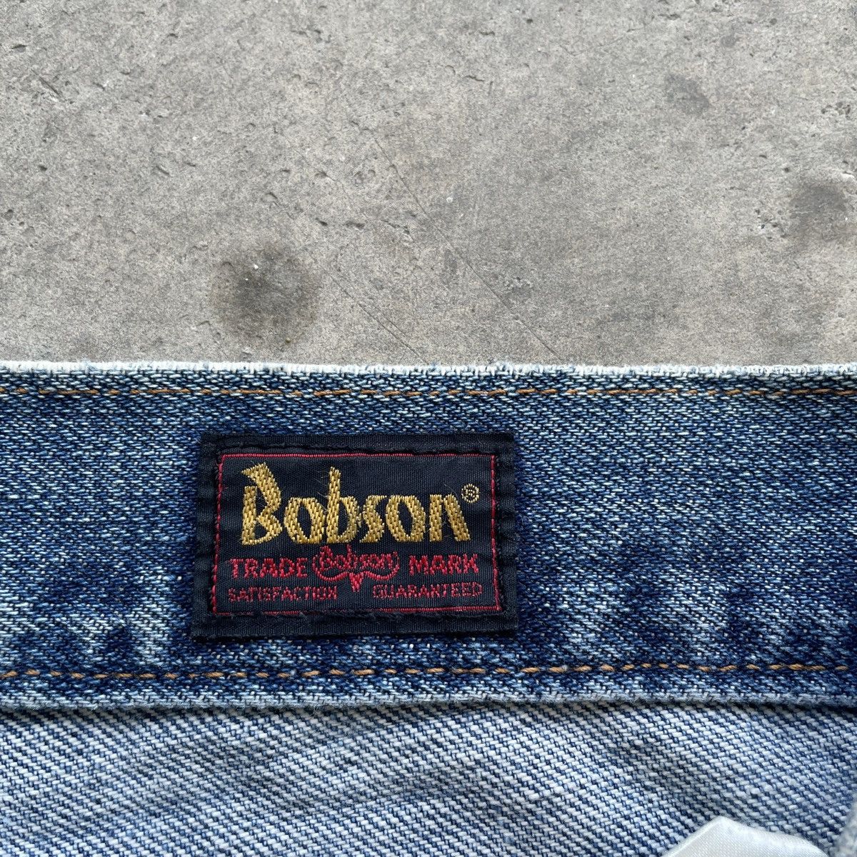 Japanese Brand × Jean × Vintage Vintage Bobson Lot512 Distressed Faded Jeans Denim Pants W31 Size US 31 - 8 Thumbnail