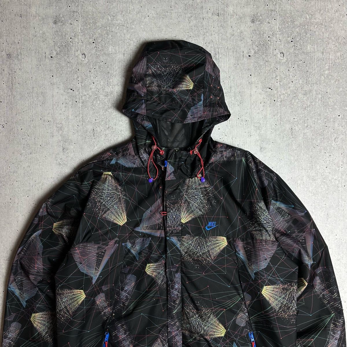 Nike × Vintage Vintage Nike Tn ACG Over Full Print Size XL Light Jacket Size US XL / EU 56 / 4 - 2 Thumbnail