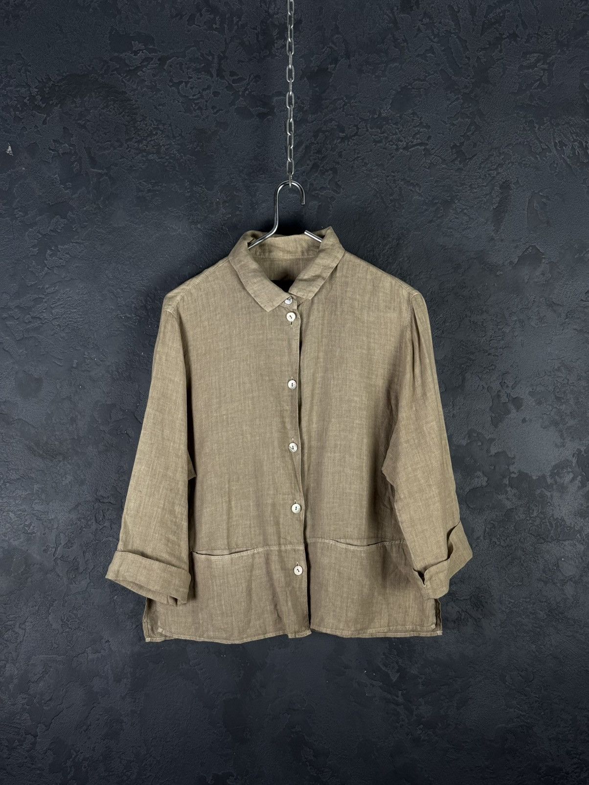 OSKA Oska Linen Lightweight Button Up Shirt Jacket Size 1 Size S / US 4 / IT 40 - 4 Thumbnail