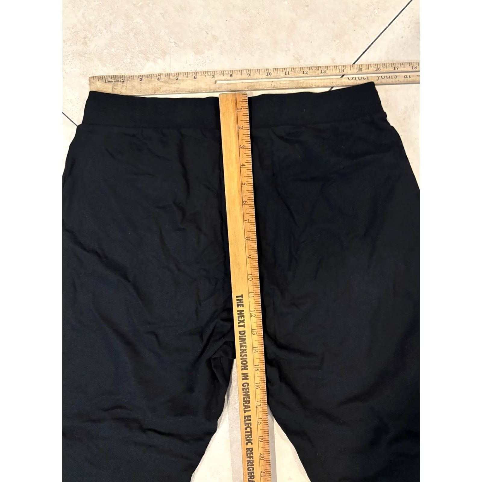 Vintage BOSS Sweatpants Mens XL Black Tapered Joggers Pull On Lounge Athletic Pants Size US 36 / EU 52 - 5 Thumbnail