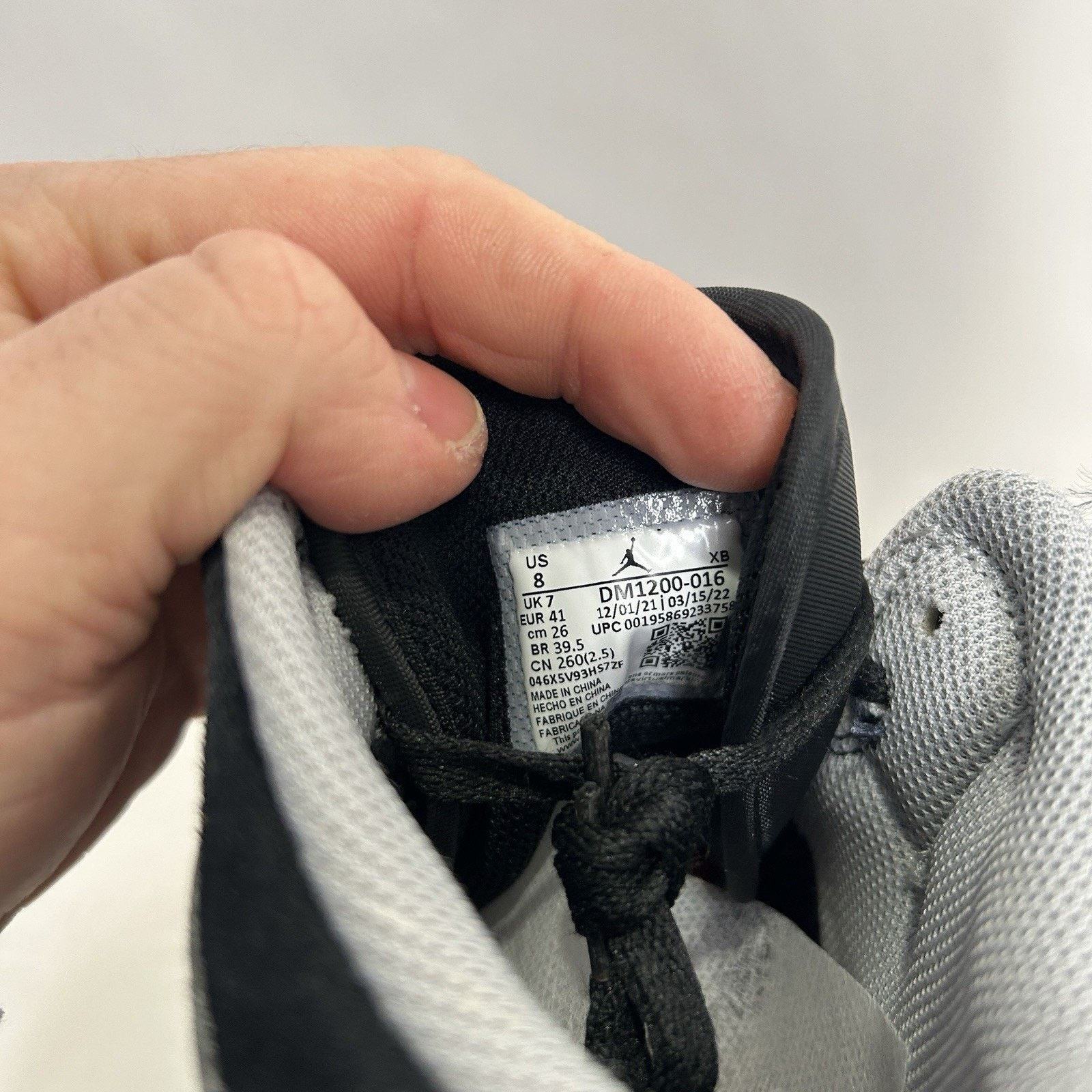 Jordan Brand Nike Air Jordan 1 Mid Retro SE “Elephant Toe/Cement Grey” Size US 8 / EU 41 - 10 Thumbnail