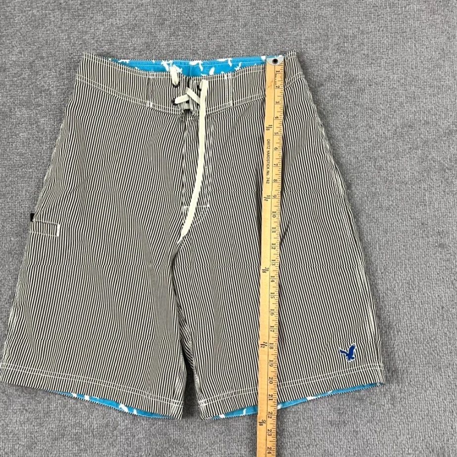 American Eagle Outfitters **American Eagle Mens 28 Trunks Brown Striped Beach Shorts** User: American Eagle Mens 28 Trunks Brown Striped Beach Shorts Size US 28 / EU 44 - 4 Thumbnail