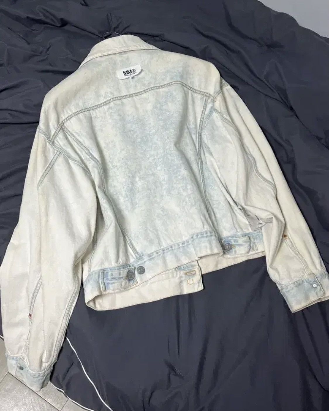 Maison Margiela Maison Margiela Bleached Reversible Denim Jacket Size M / US 6-8 / IT 42-44 - 5 Thumbnail