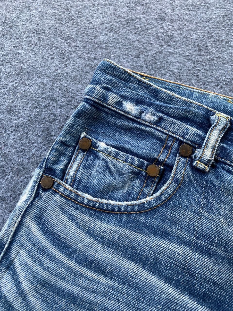 If Six Was Nine 💥Best Offer💥Vintage Stunning Lure Selvedge Denim Size US 28 / EU 44 - 10 Thumbnail
