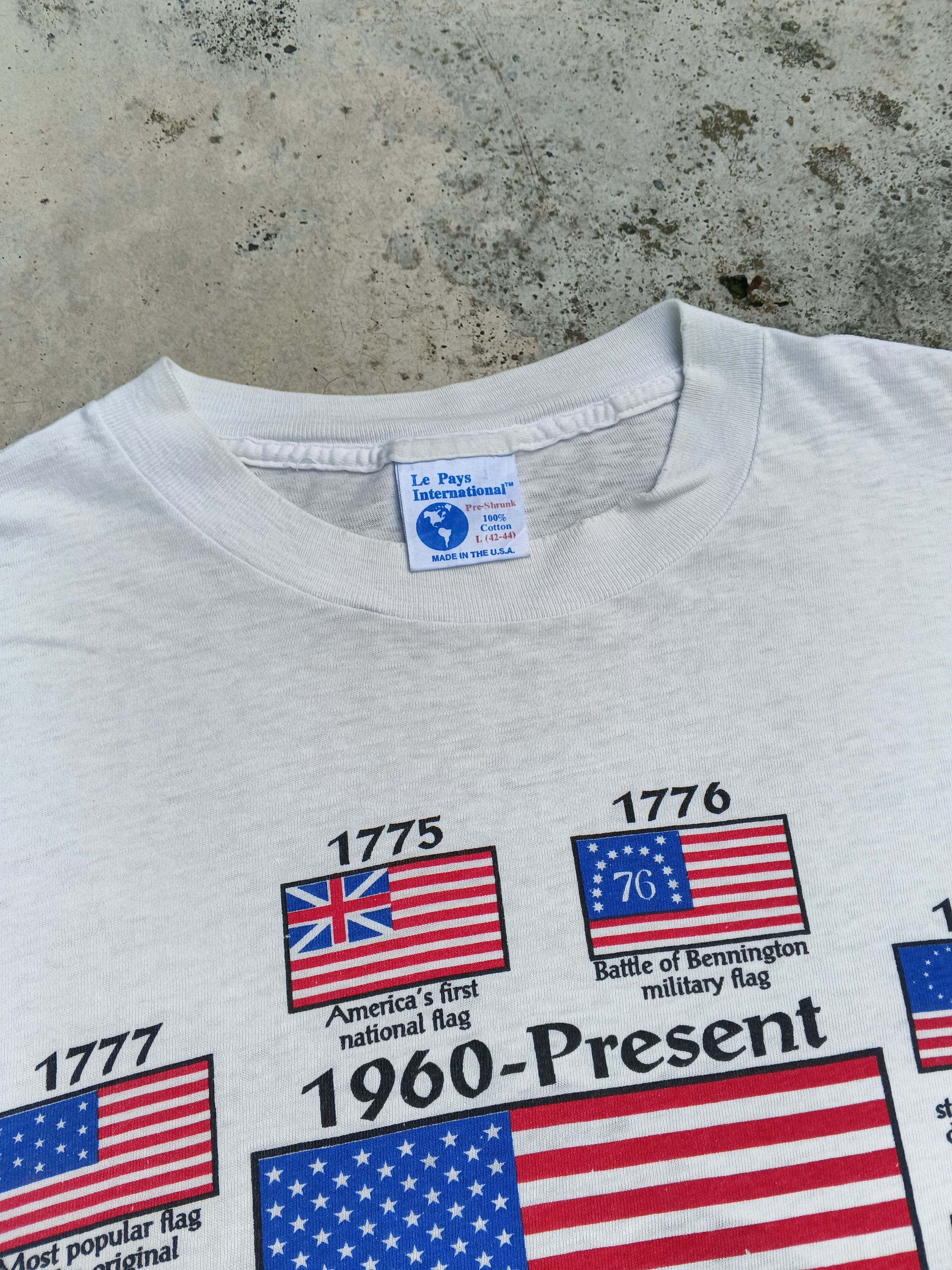 Vintage Vintage Distress 90s Old Glory America's Flag Size L Size US L / EU 52-54 / 3 - 5 Thumbnail