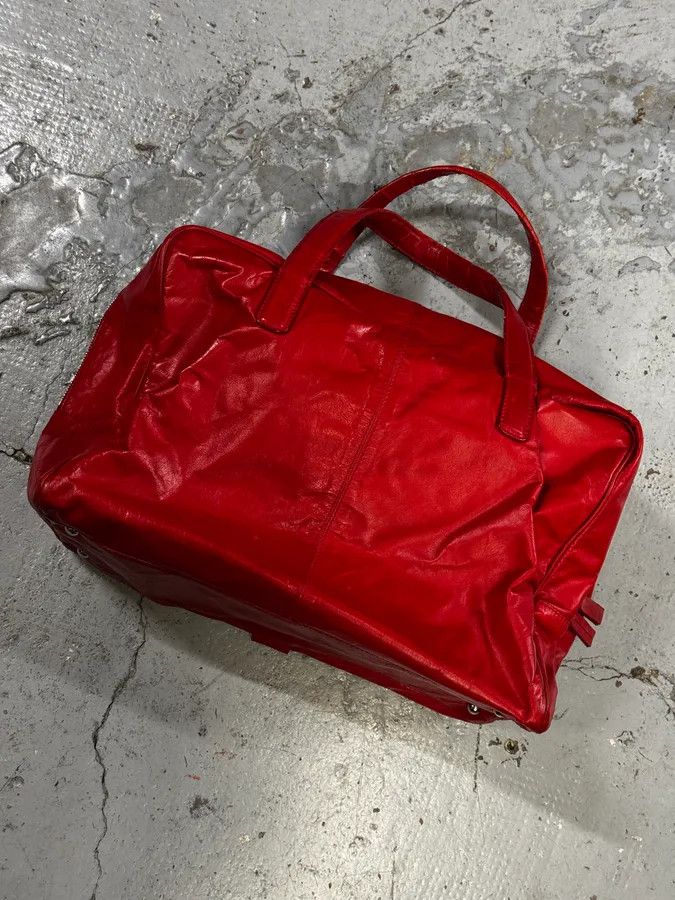 Jil Sander Jil Sander Red Tactical Multi-Pocket Handle Bag Size ONE SIZE - 6 Thumbnail