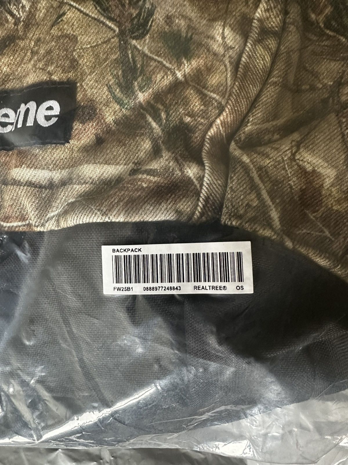 Supreme Supreme Realtree Camo Denim Backpack Size ONE SIZE - 2 Thumbnail