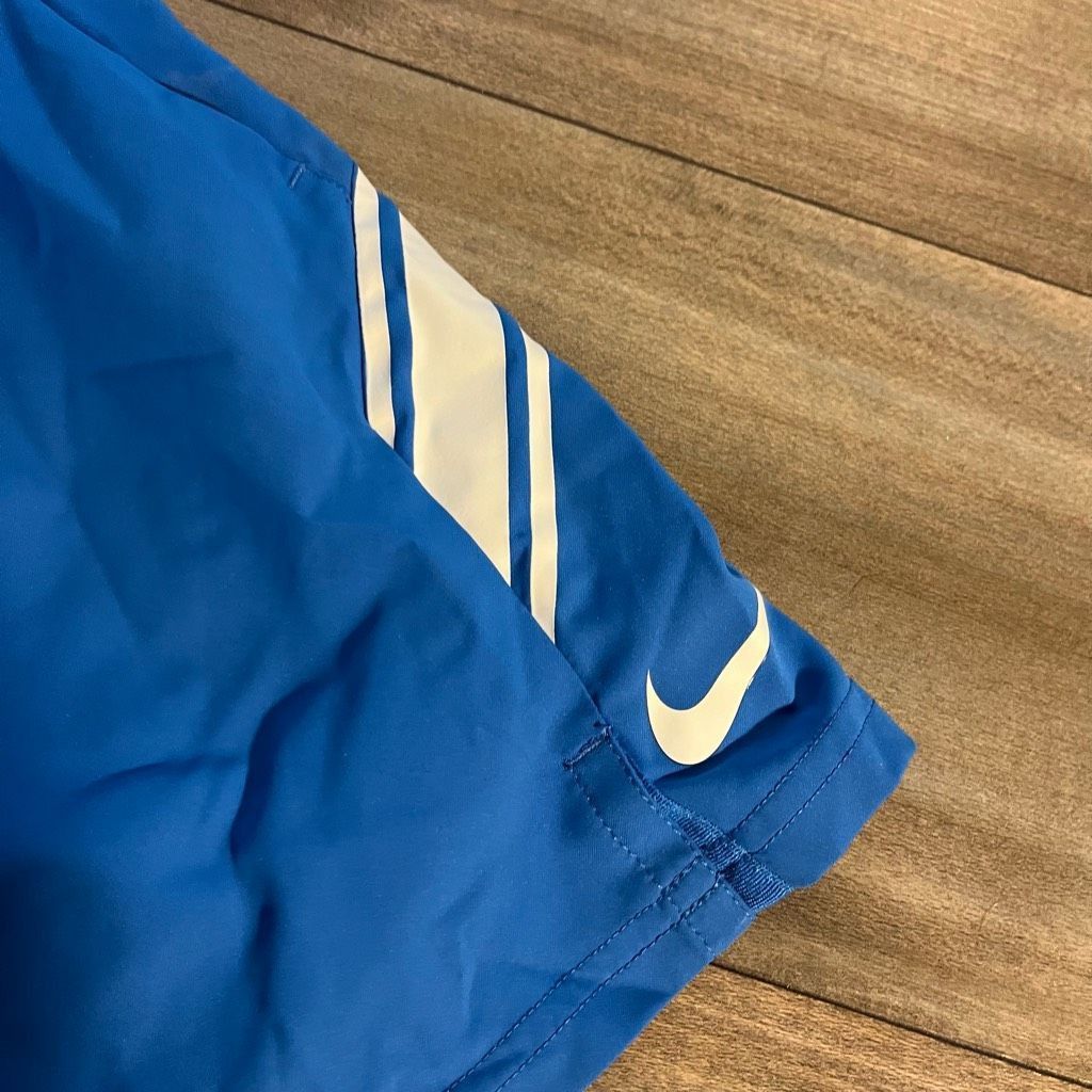 Nike Nike Blue Athletic Workout Shorts Men Medium Bin O-2 Size US 32 / EU 48 - 2 Thumbnail