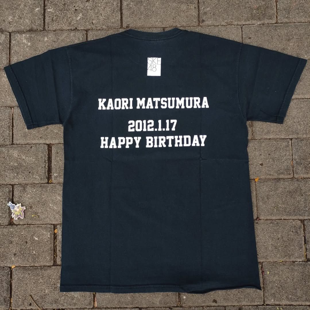 Band Tees SKE48 Kaori Matsumura Birthday 2012 Tee Size US M / EU 48-50 / 2 - 2 Thumbnail