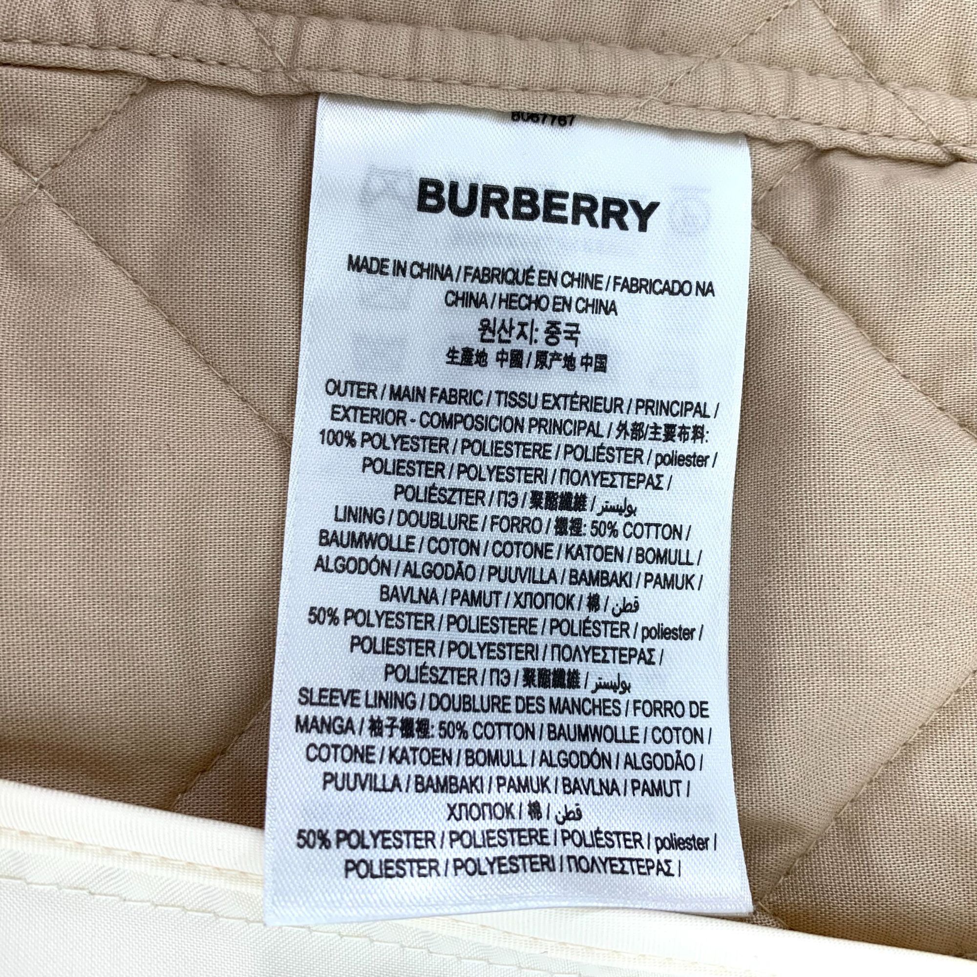Burberry Burberry Quilted Womens Jacket With Button Front Closure & P Size M / US 6-8 / IT 42-44 - 6 Thumbnail