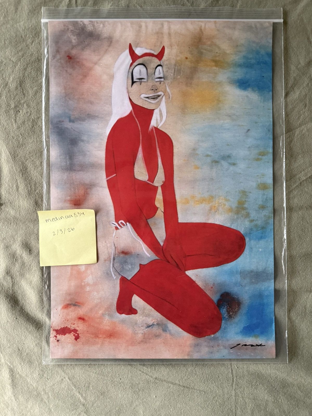 Other T-Rex Global “Cry Later” print (#88/100) Size ONE SIZE - 2 Thumbnail