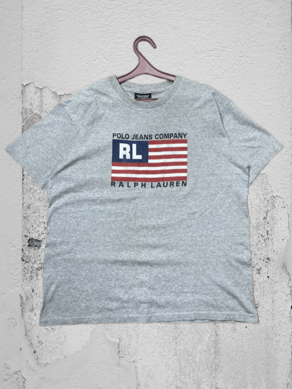 Polo Ralph Lauren × Vintage Vintage 90s Polo Ralph Lauren Jeans Co Bike Graphic T Shirt Size US L / EU 52-54 / 3 - 1 Thumbnail