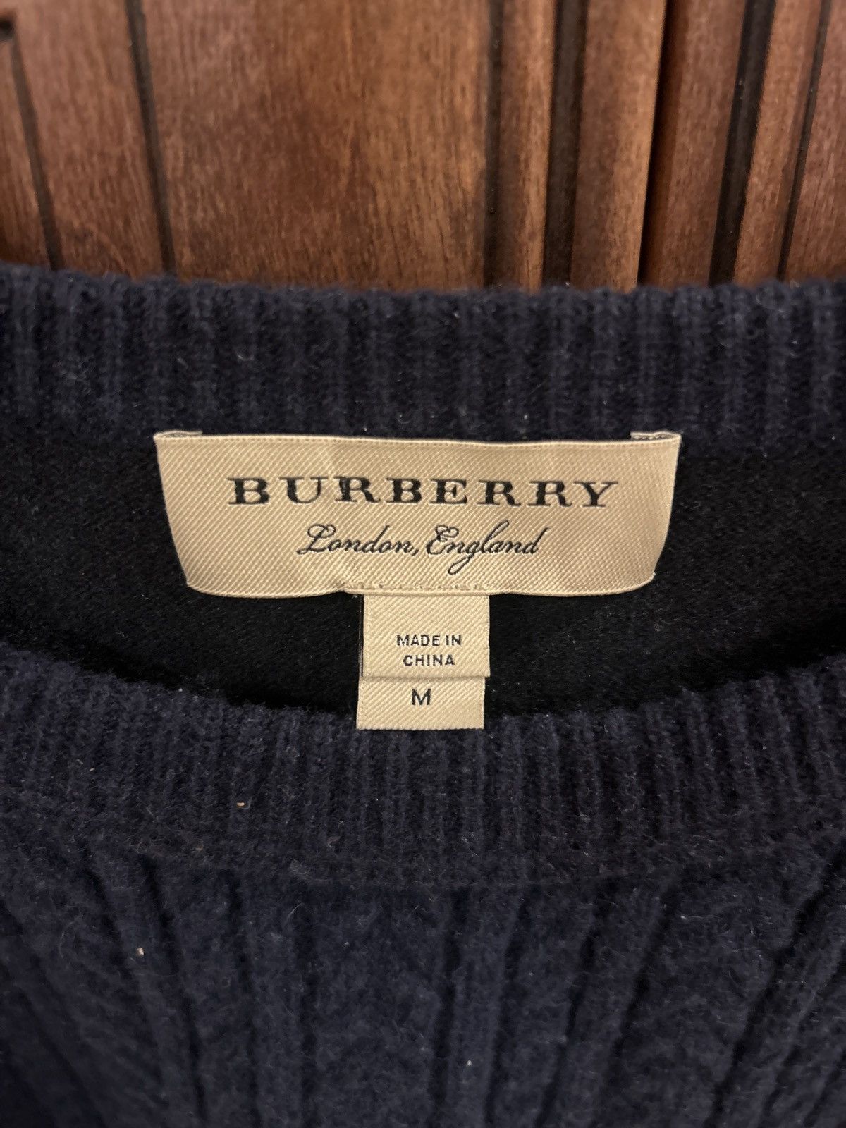 Burberry Burberry Cashmere sweater Size US M / EU 48-50 / 2 - 4 Thumbnail
