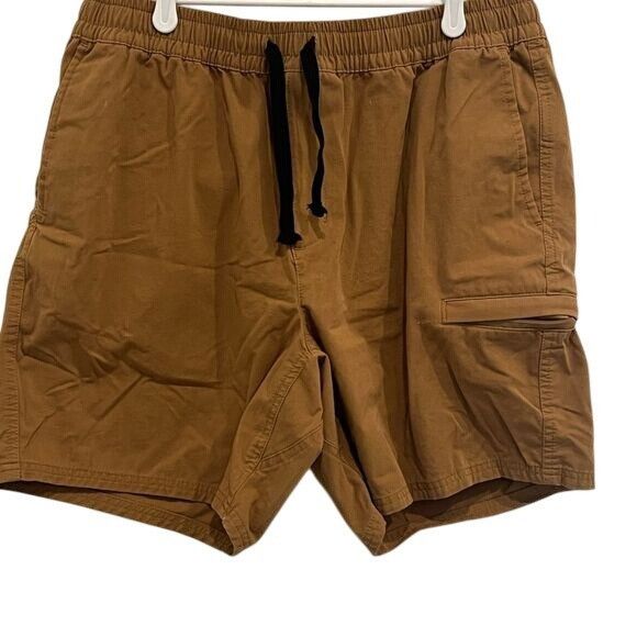 The North Face The North Face Mens Cargo Shorts Large Brown Elastic Waist Z Size US 37 - 2 Thumbnail