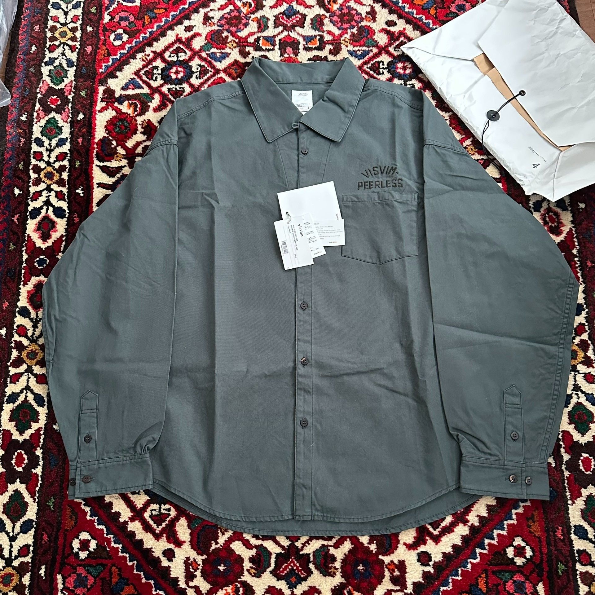 Visvim visvim 23SS Palmer L/S Shirt Size US XL / EU 56 / 4 - 3 Thumbnail