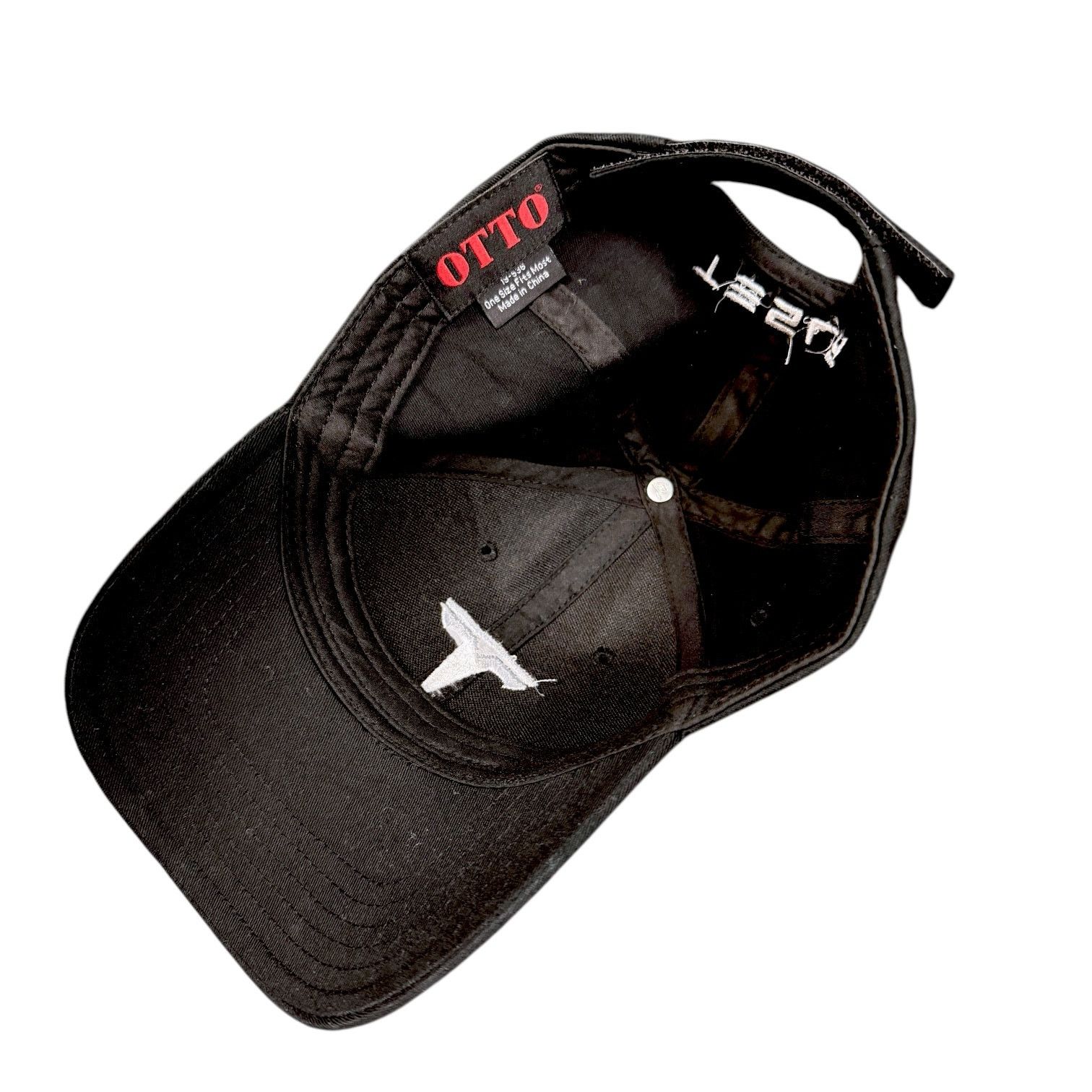 Otto Tesla Classic Logo Black Strapback Otto Logo Hat - OSFM Size ONE SIZE - 5 Thumbnail