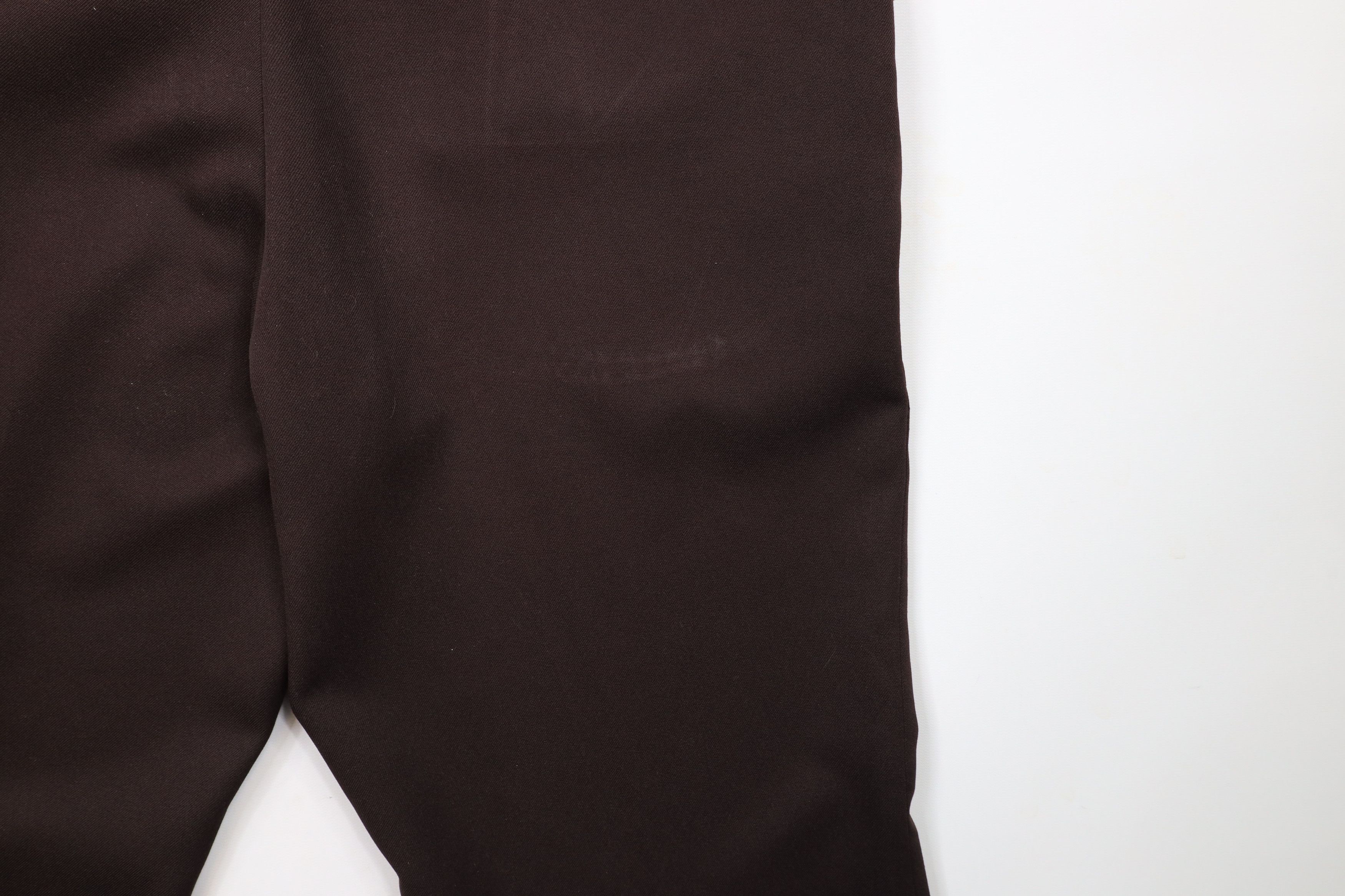 Vintage Vintage 70s Streetwear Bell Bottoms Chino Pants Brown USA Size US 36 / EU 52 - 13 Thumbnail