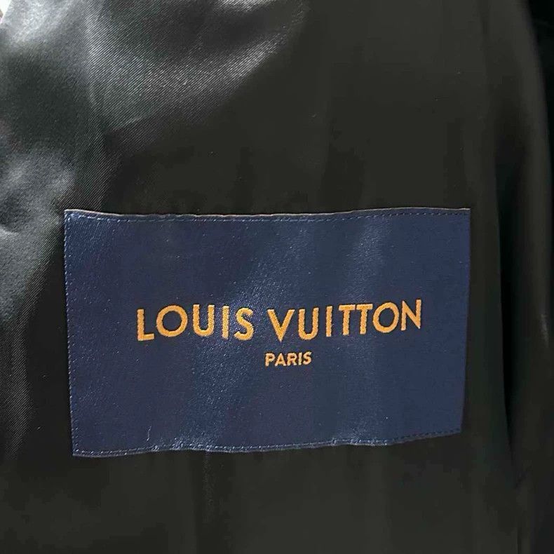 Louis Vuitton Floral Letter Logo Baseball Jacket -2505 Size XL / US 12-14 / IT 48-50 - 6 Thumbnail